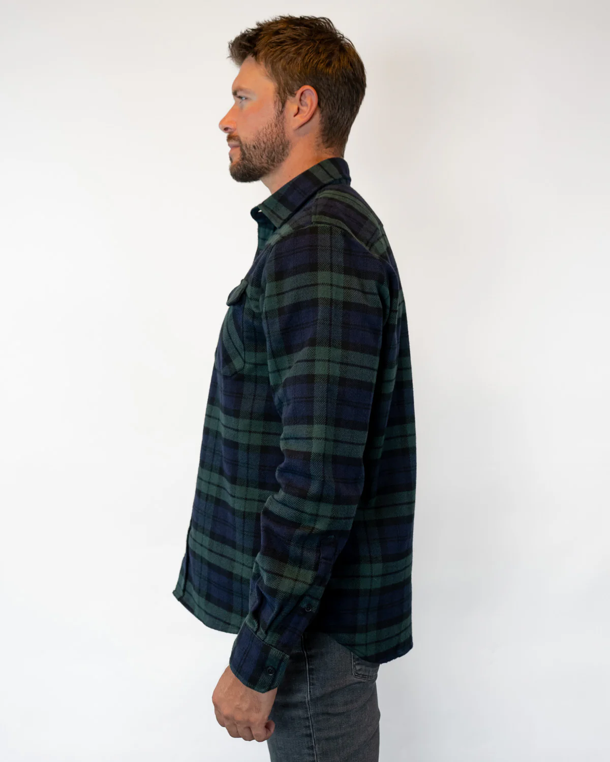 Field Grand Flannel, Blackwatch - Image 4