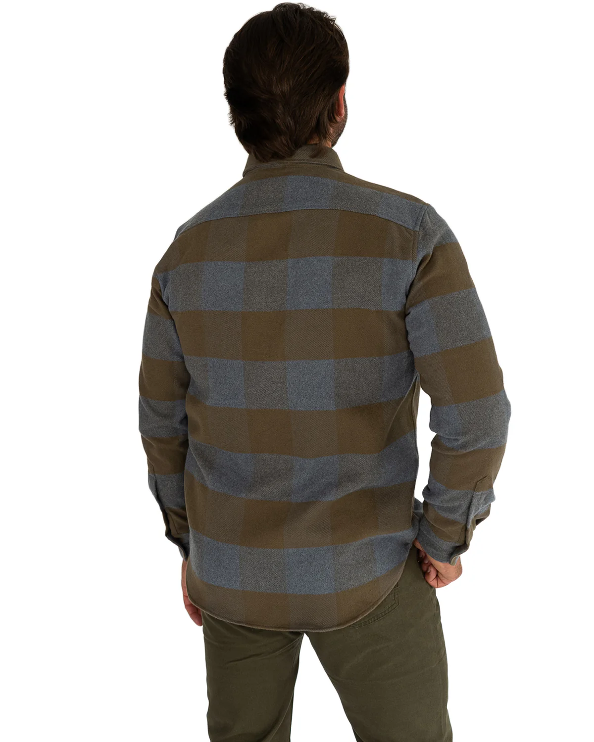 Field Grand Flannel, Caper Green - Image 5