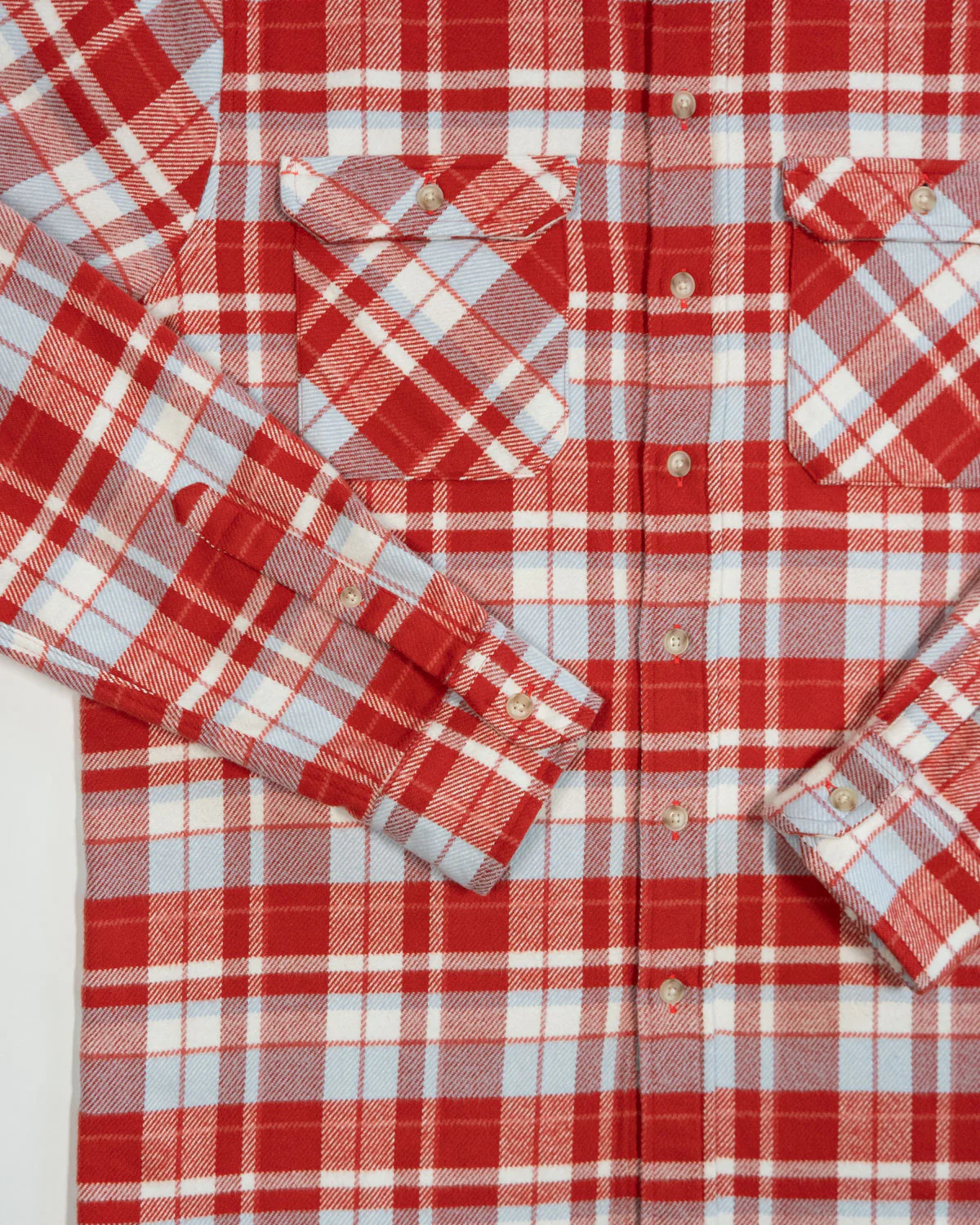Field Grand Flannel, Cayenne - Image 5