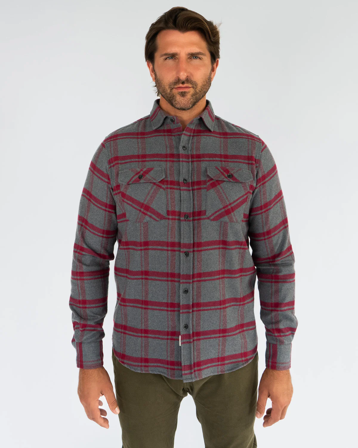 Field Grand Flannel, Huntsman Plaid - Image 4