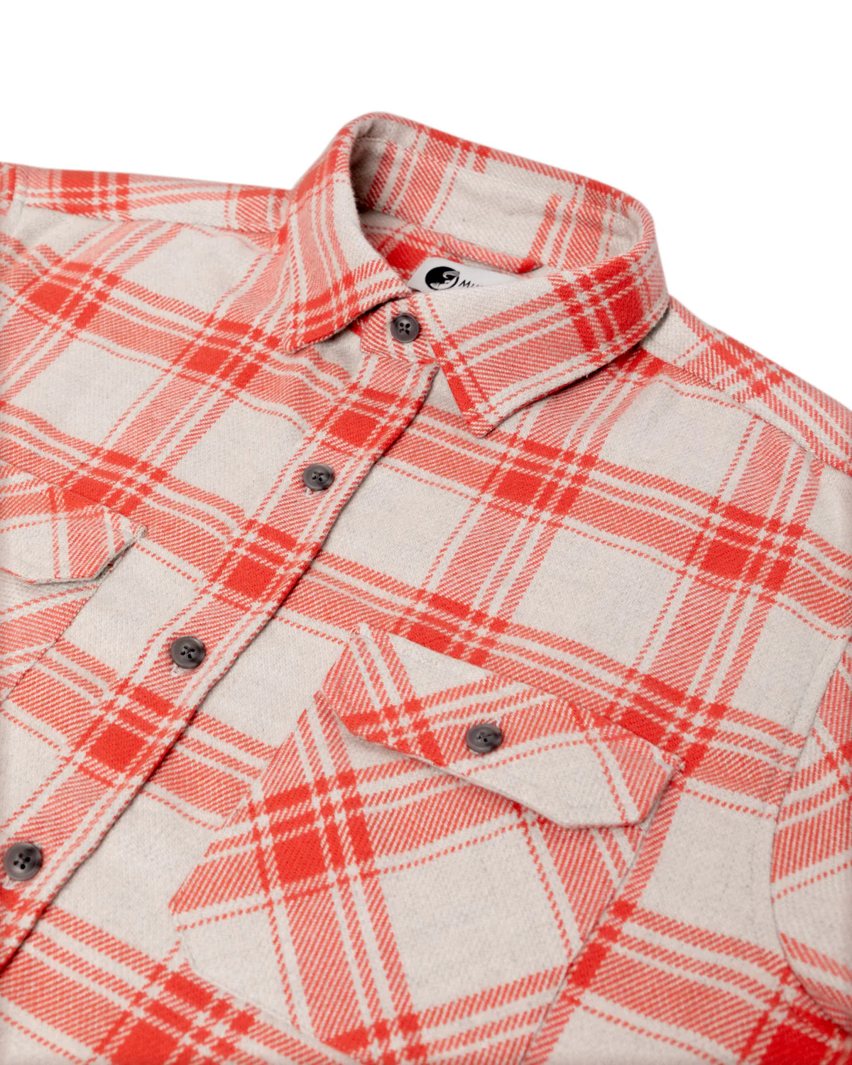 Field Grand Flannel, Oatmeal - Image 10