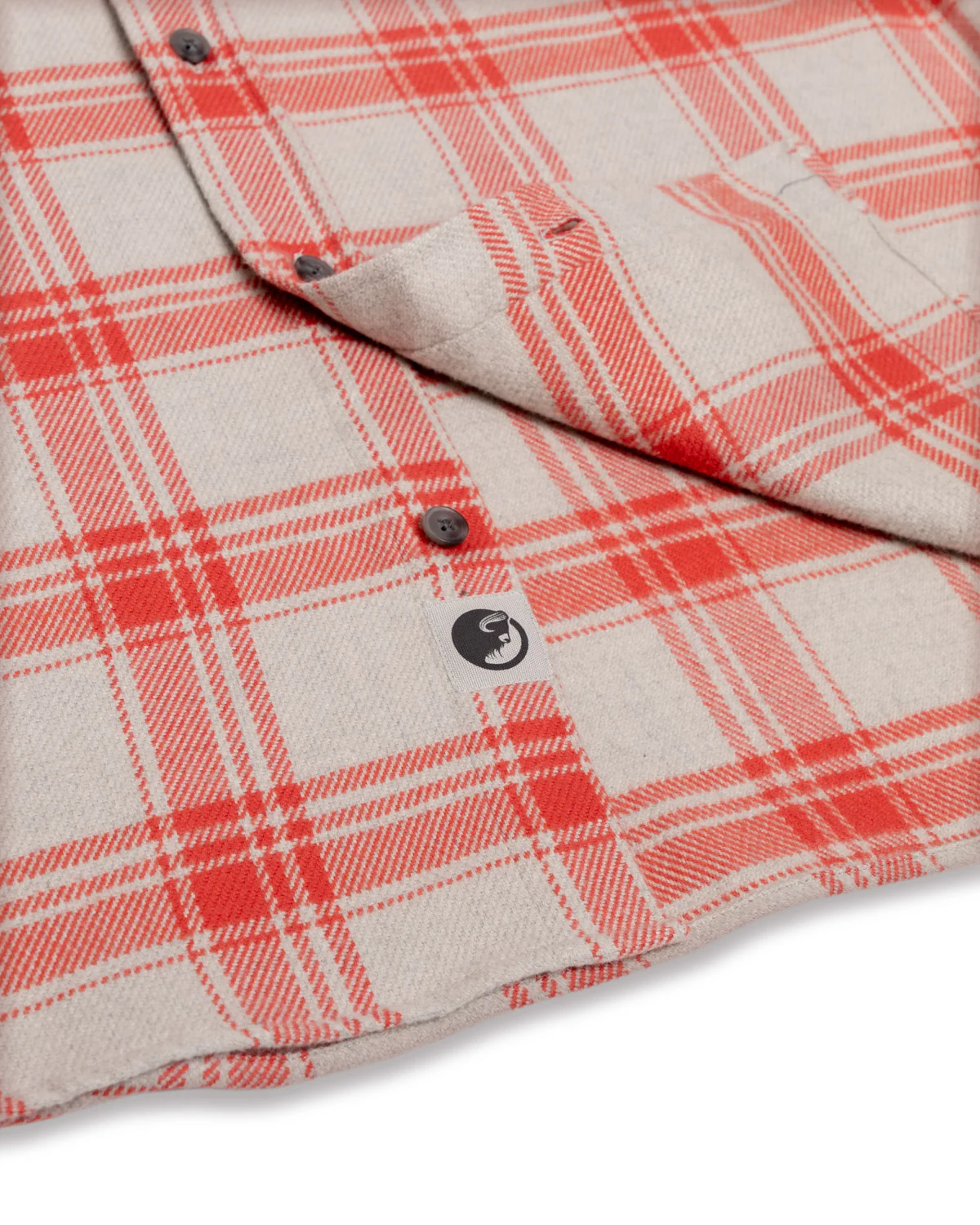 Field Grand Flannel, Oatmeal - Image 11