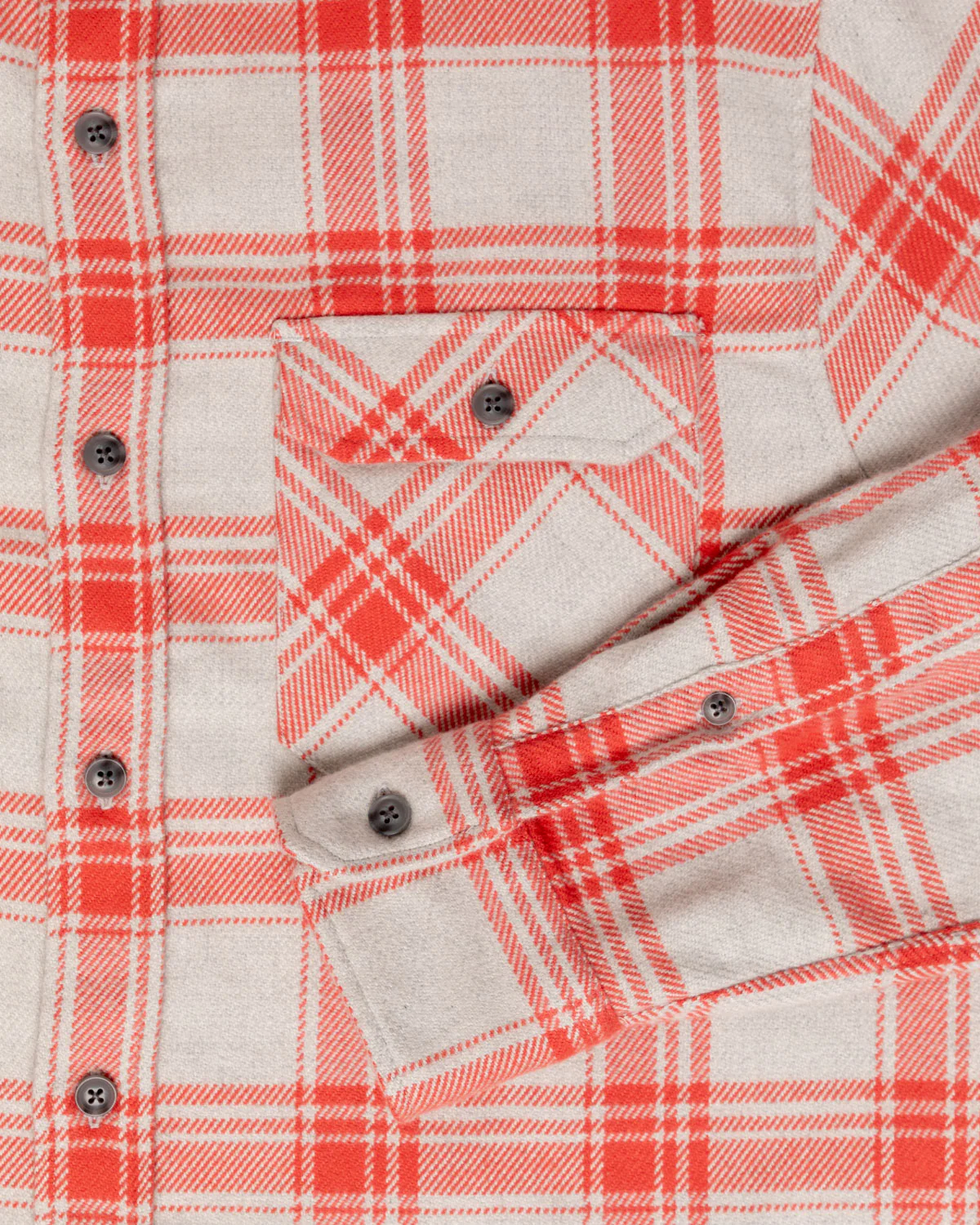 Field Grand Flannel, Oatmeal - Image 9