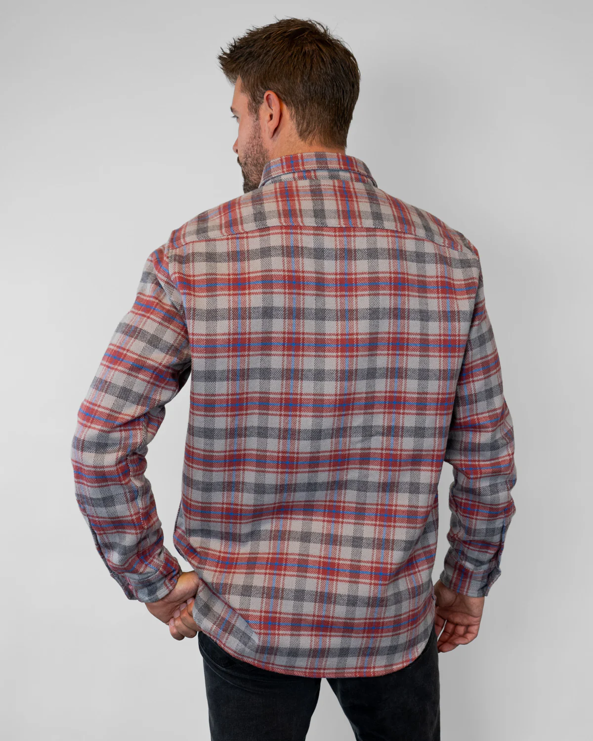 Field Grand Flannel, Sedona Red - Image 6