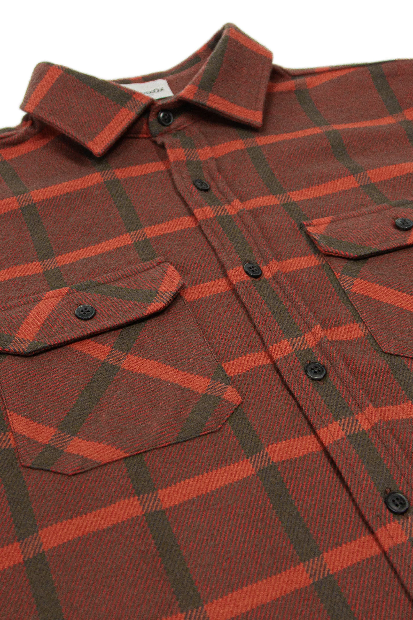 Field Grand Flannel, Brick Windowpane - Image 6