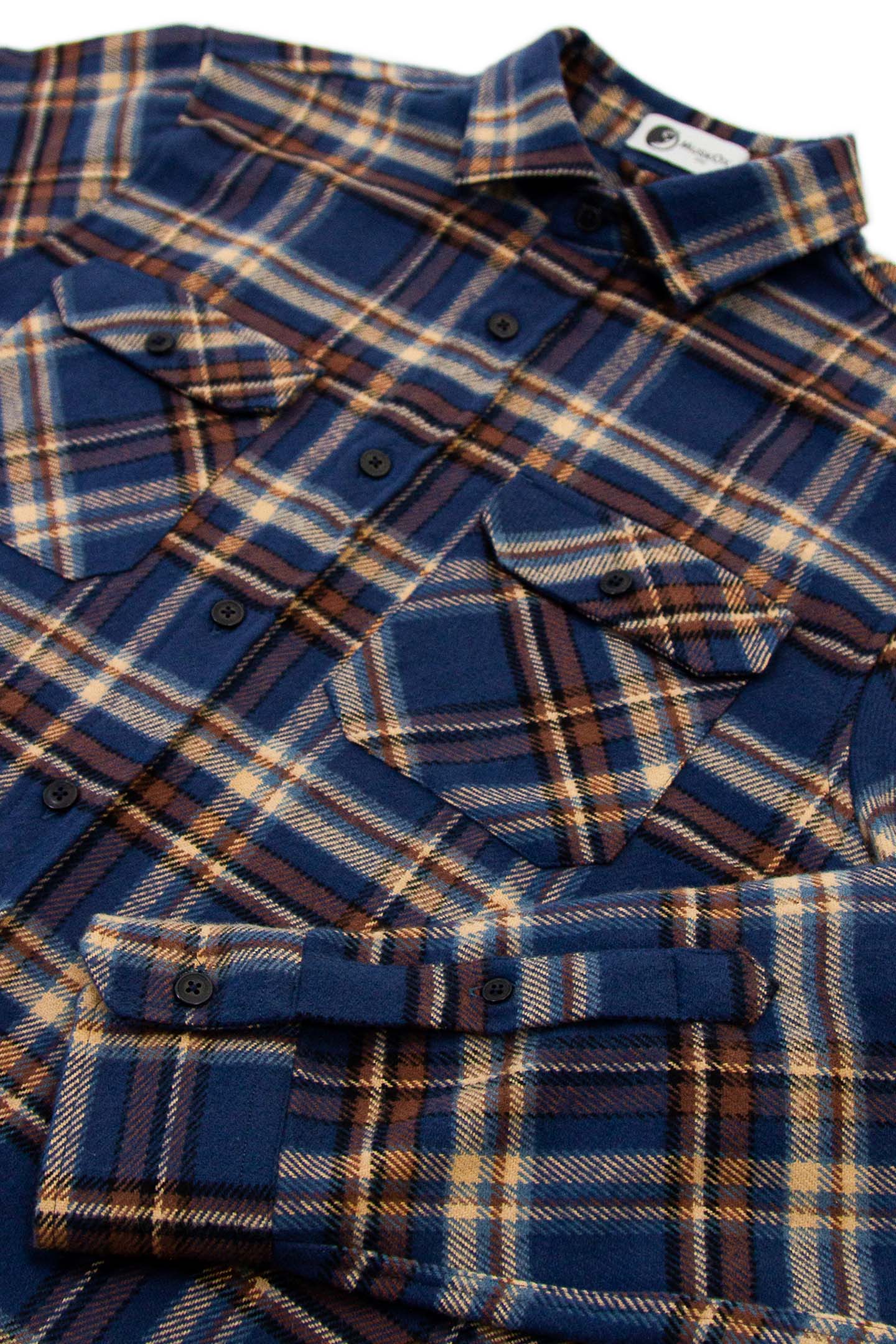 Field Grand Flannel, Pecan Plaid - Image 7