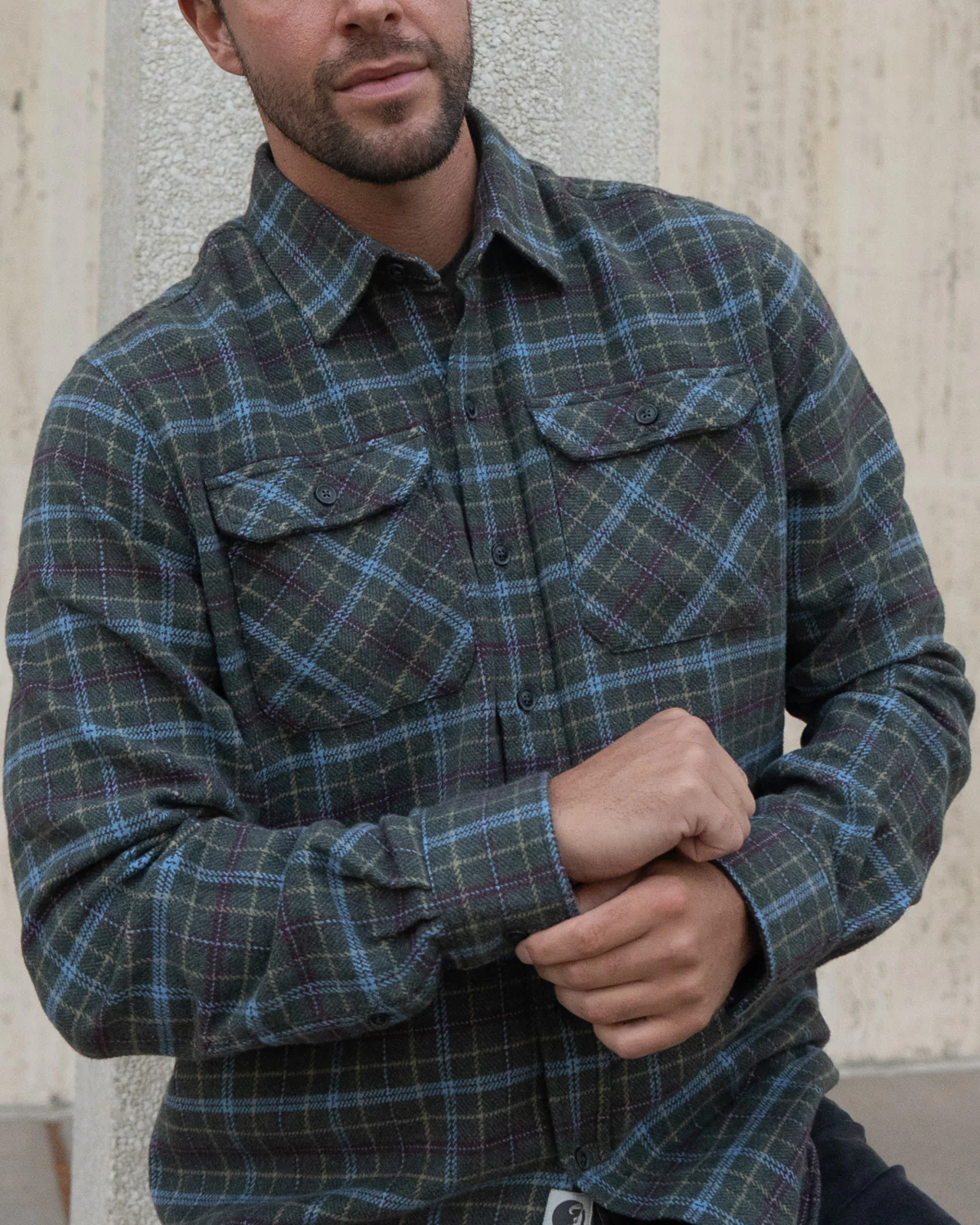 Field Grand Flannel, Spruce - Image 14