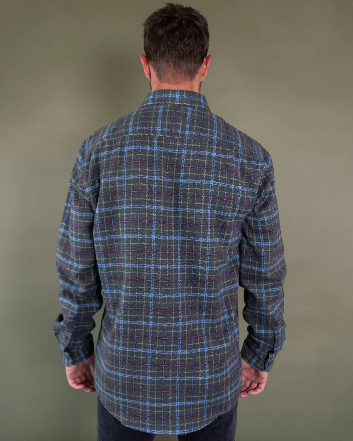 Field Grand Flannel, Spruce - Image 5