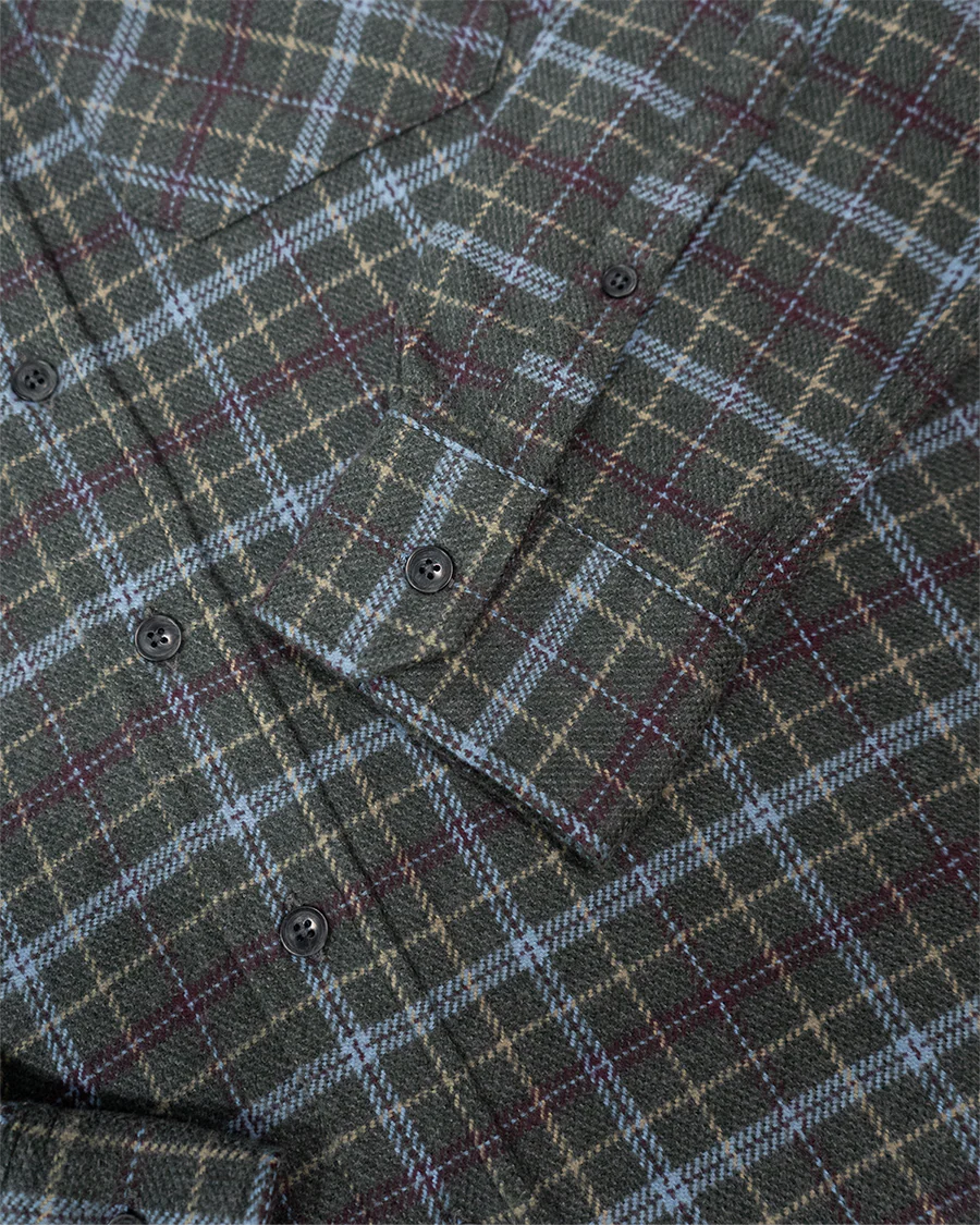 Field Grand Flannel, Spruce - Image 8