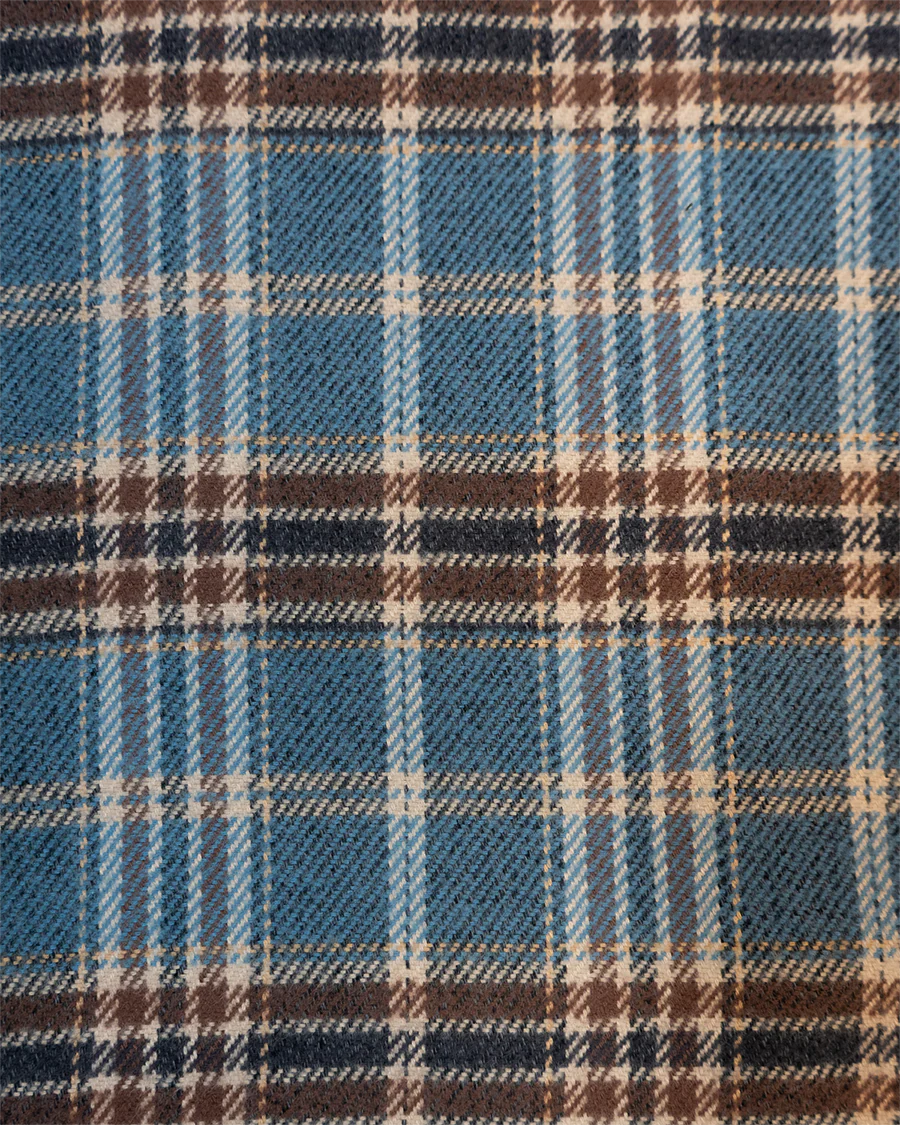 Field Grand Flannel, Steel Blue - Image 13