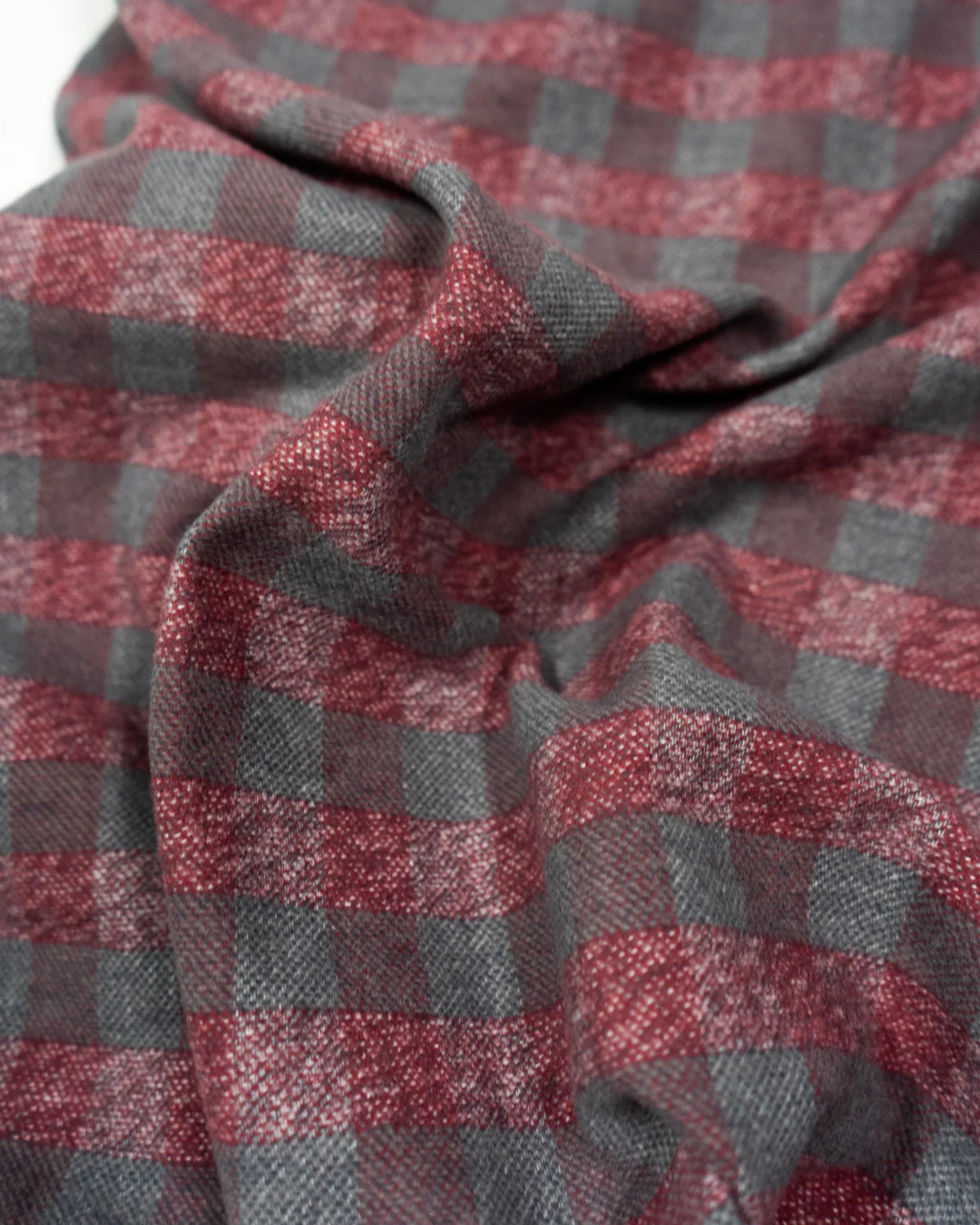 Grand Flannel, Burgundy - Image 23