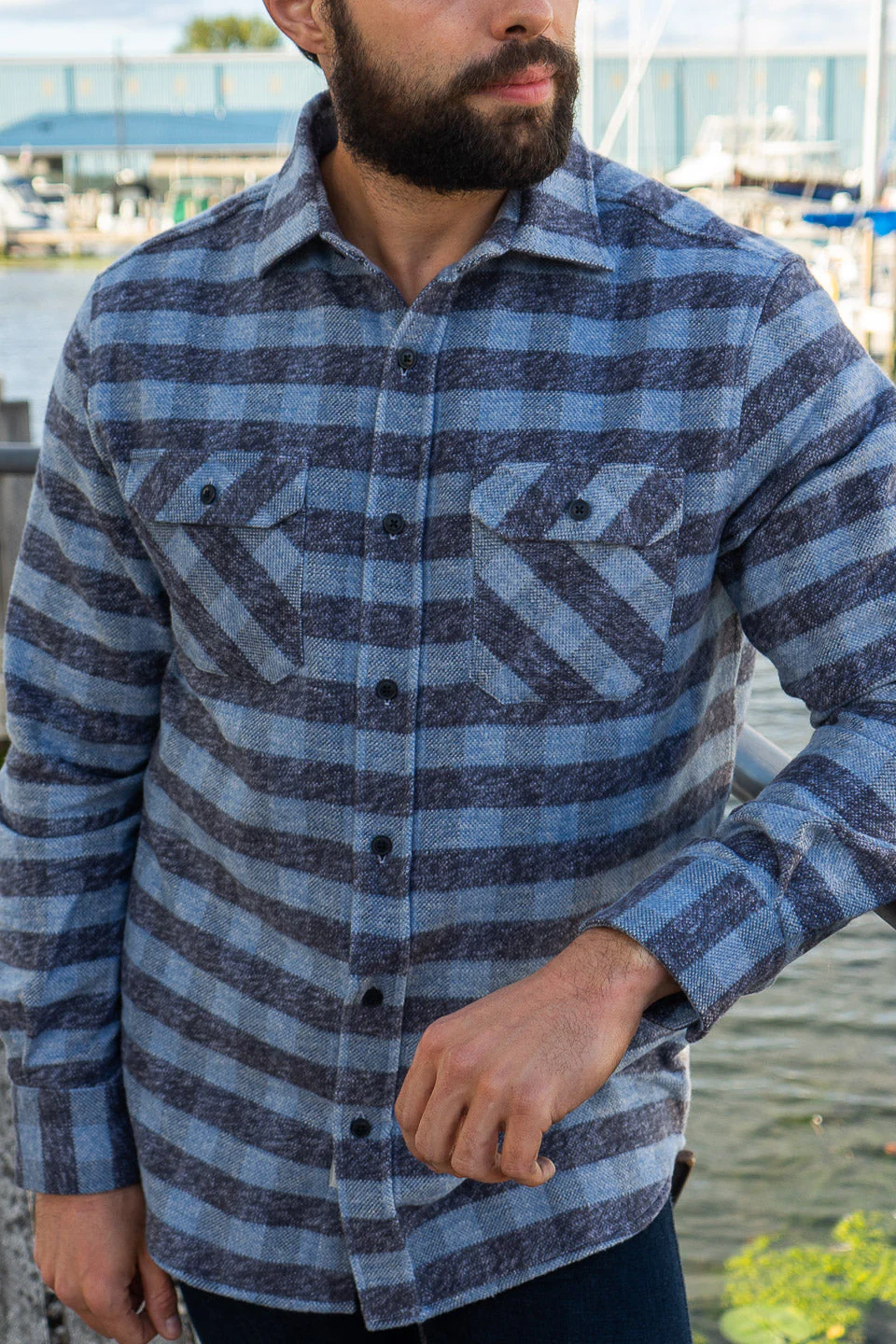 Grand Flannel, Cadet Blue - Image 6