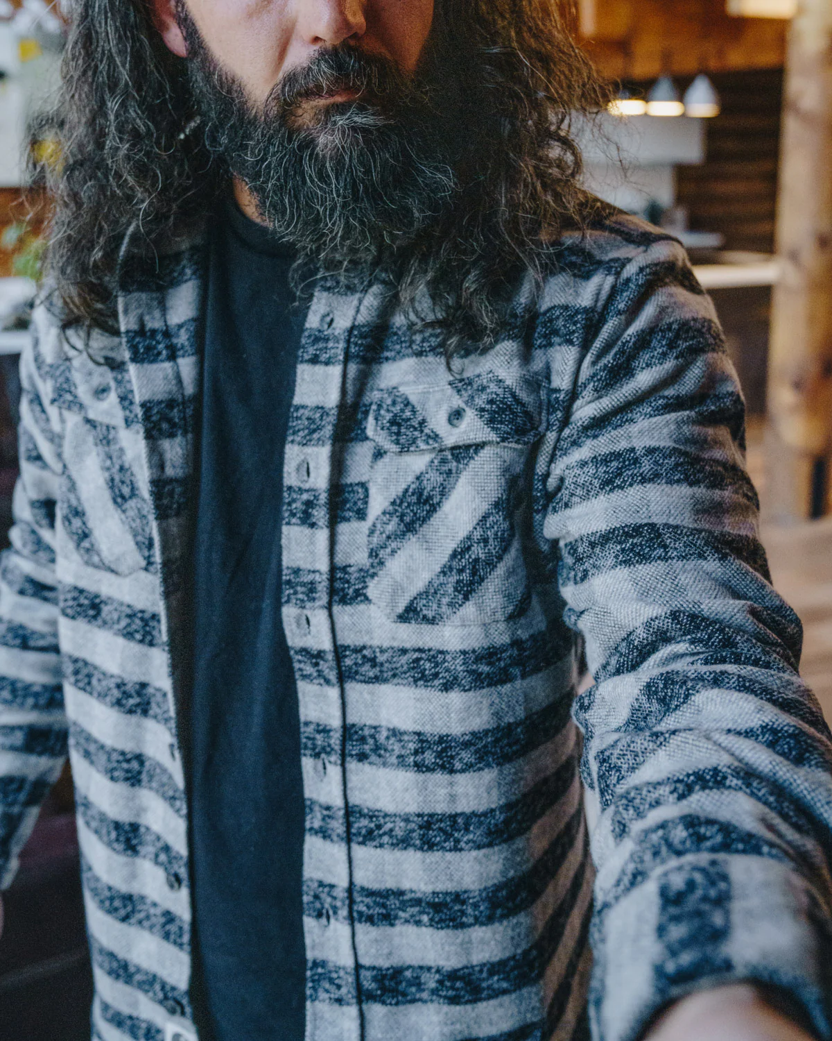 Grand Flannel, Charcoal Gingham - Image 18