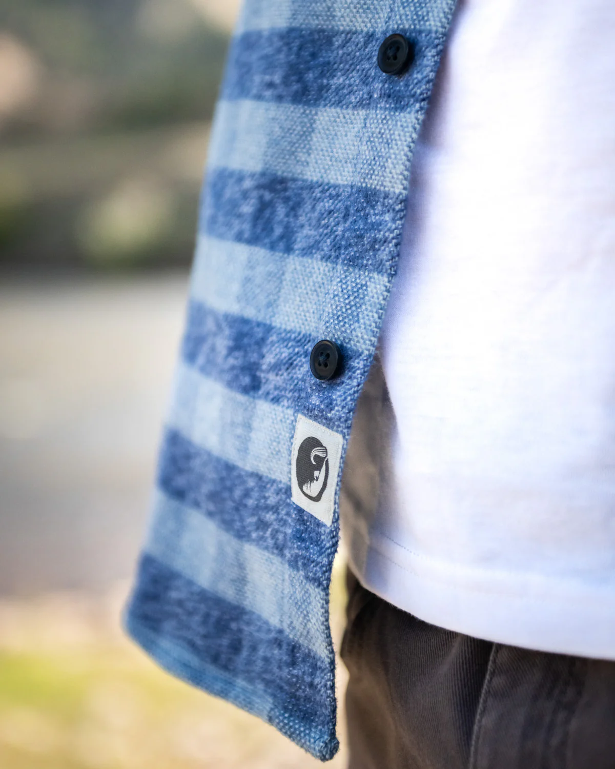 Grand Flannel, Checkered Blue - Image 11