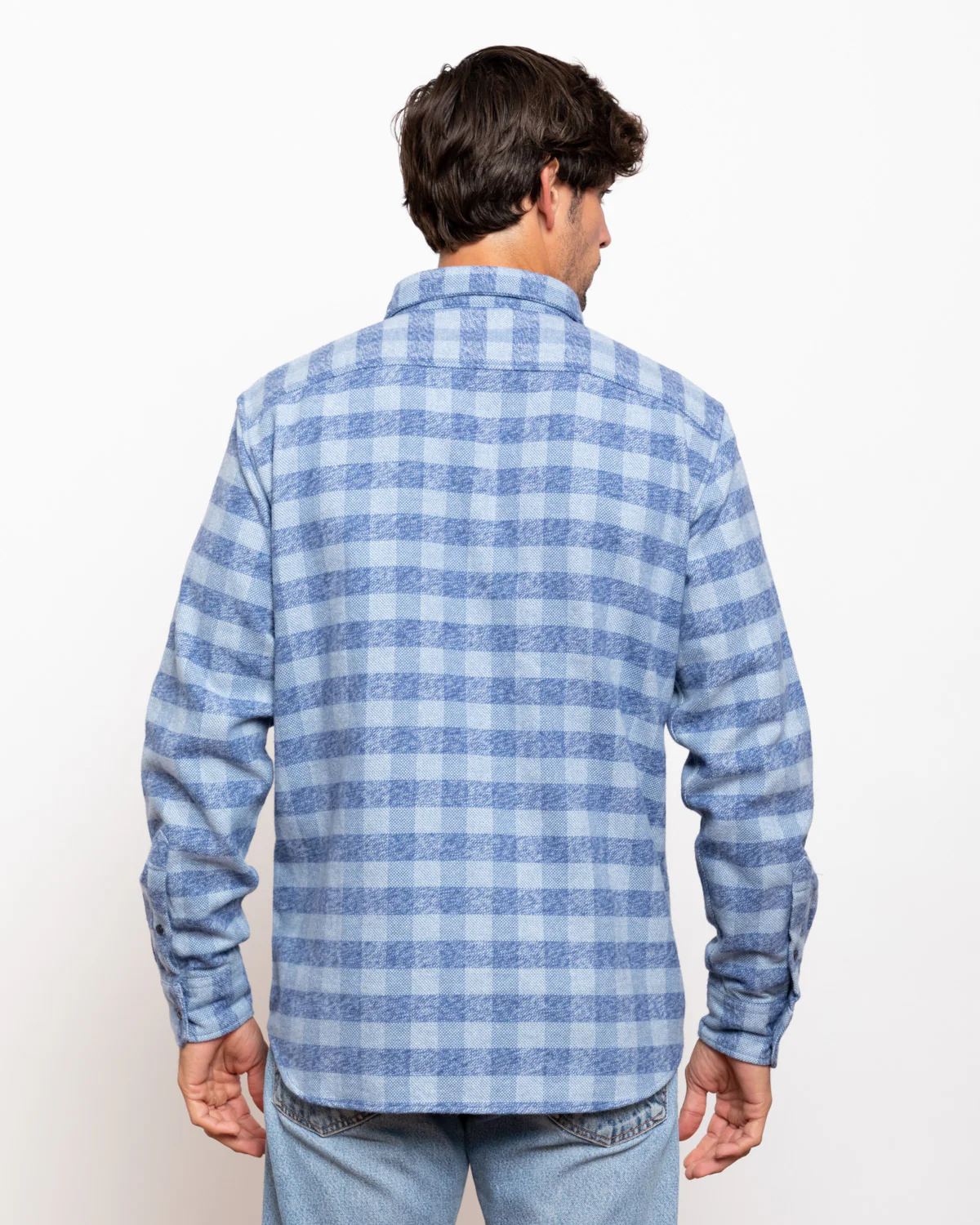 Grand Flannel, Checkered Blue - Image 6