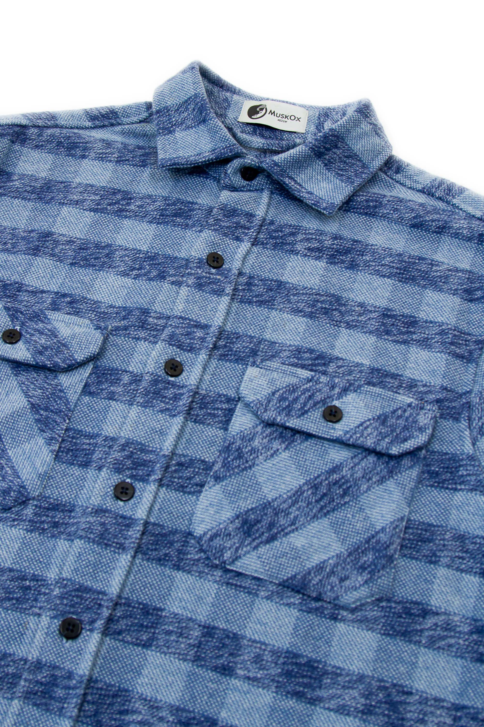 Grand Flannel, Checkered Blue - Image 7