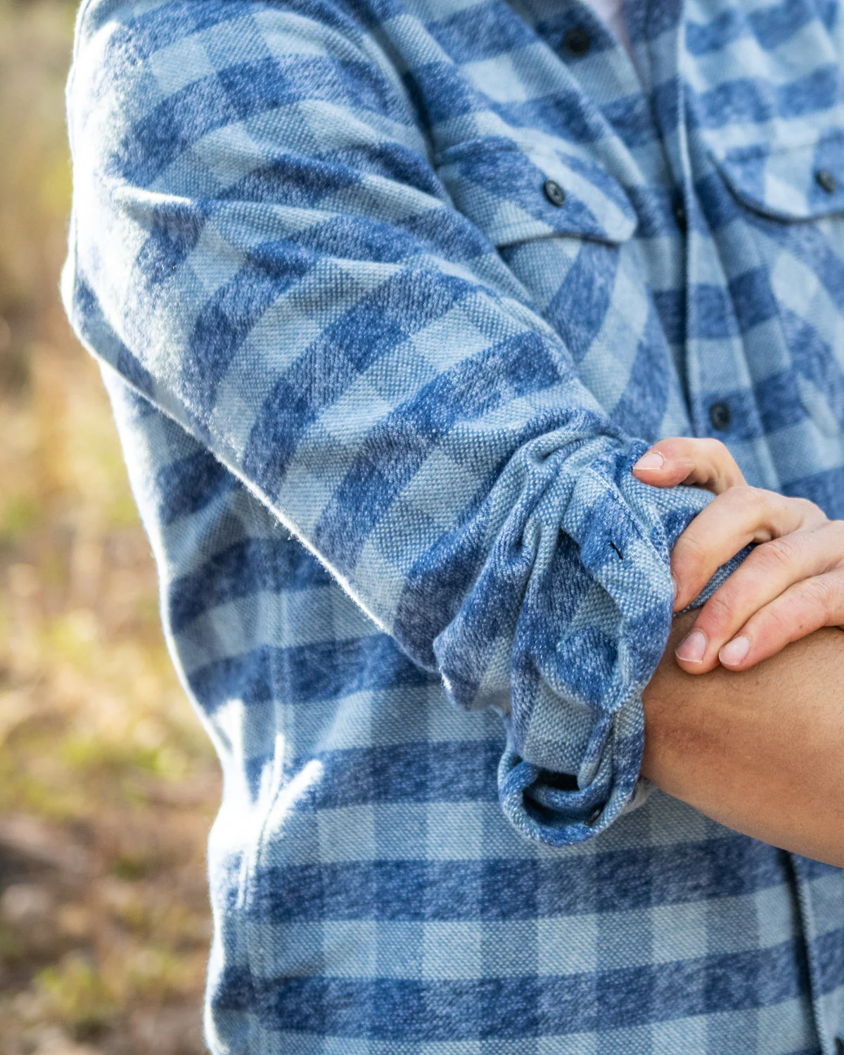 Grand Flannel, Checkered Blue - Image 9