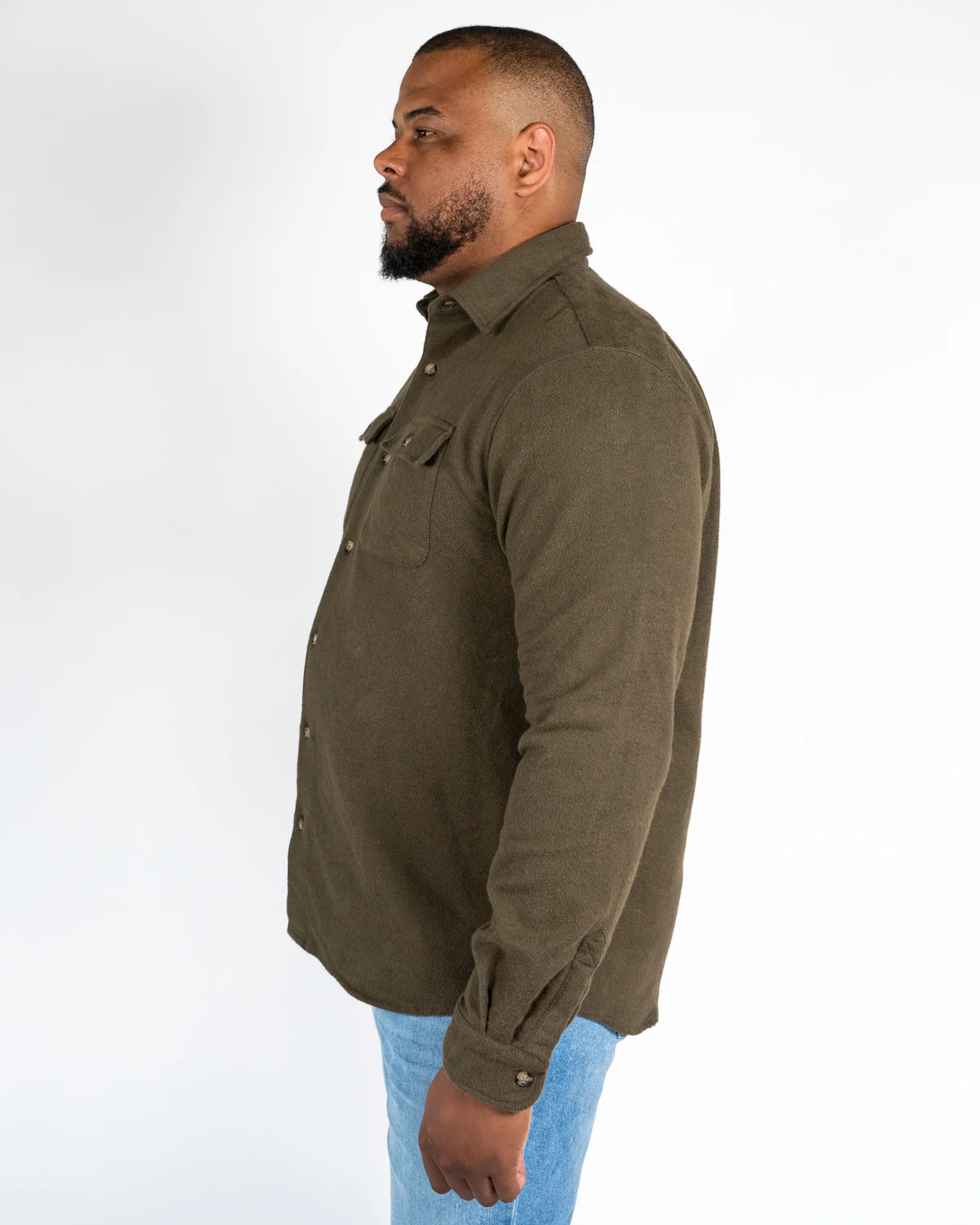 Grand Flannel, Hemlock, Relaxed Fit - Image 11