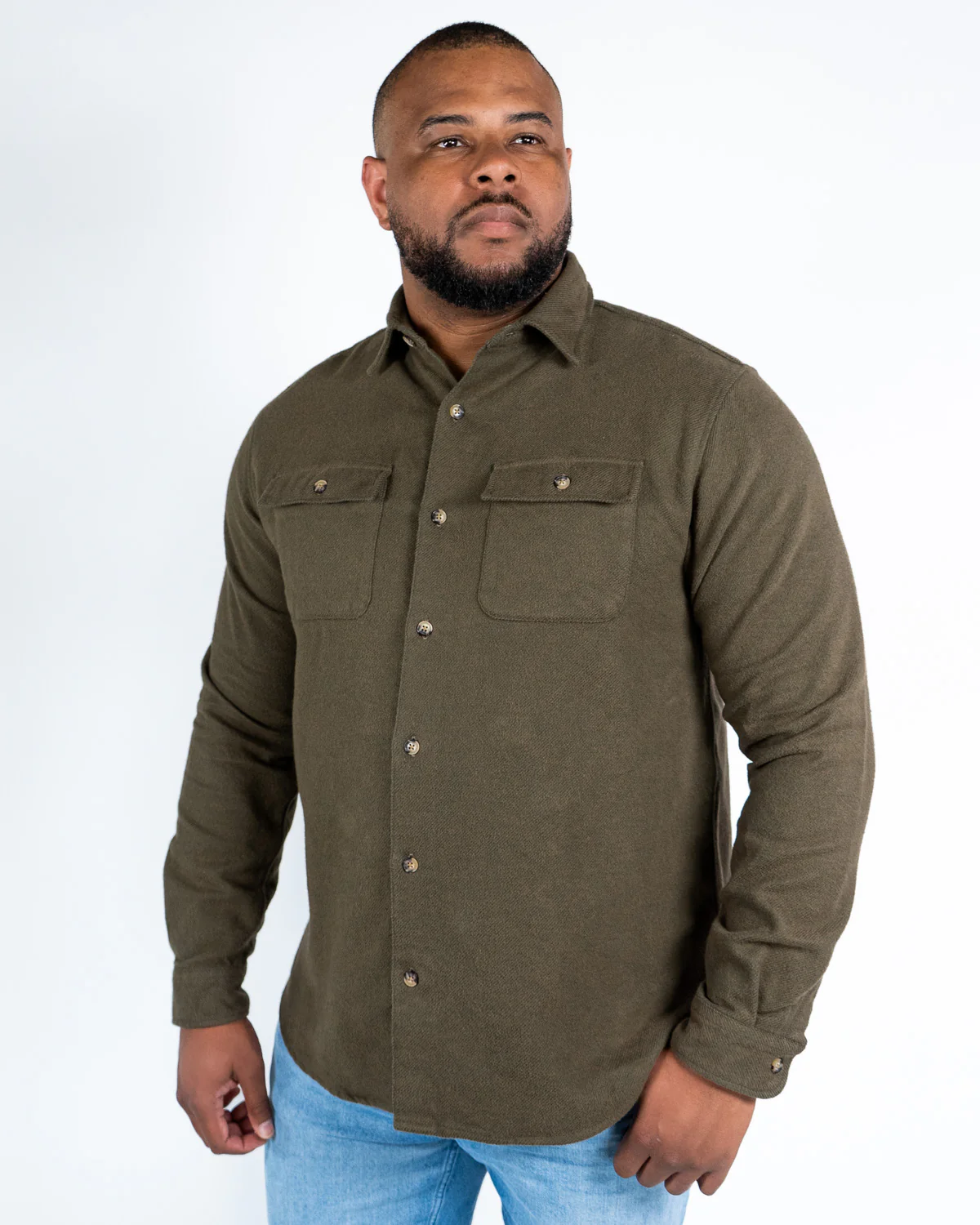 Grand Flannel, Hemlock, Relaxed Fit - Image 9