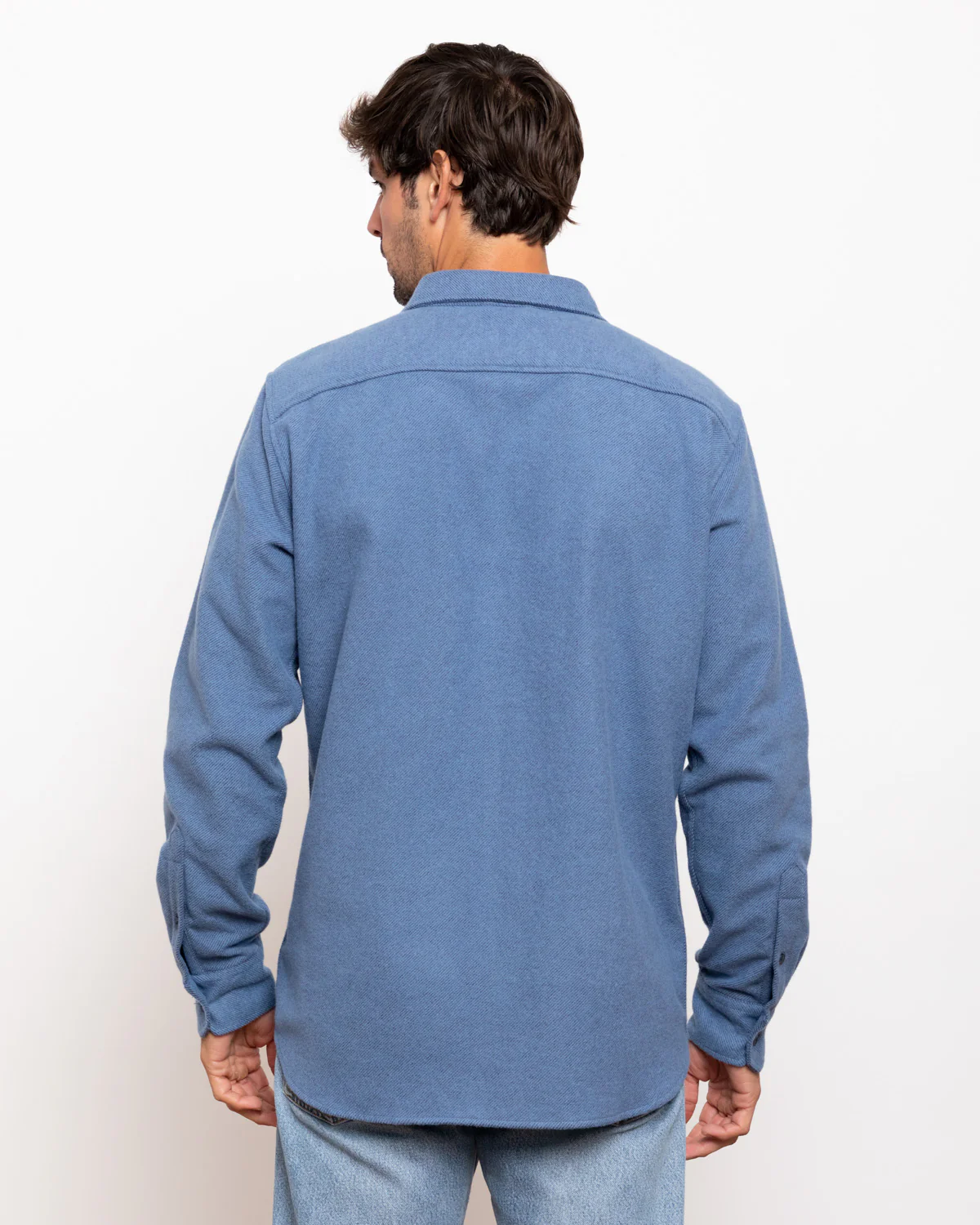 Grand Flannel, Lake Blue - Image 6
