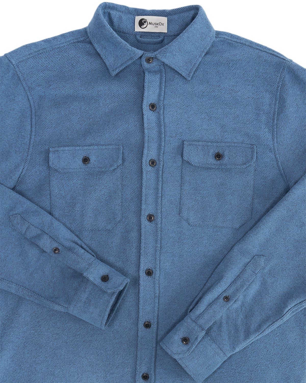 Grand Flannel, Lake Blue - Image 9