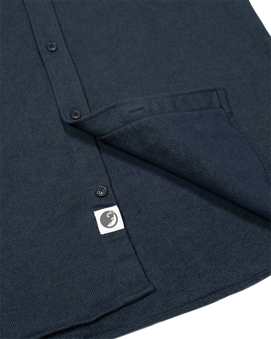 Grand Flannel, Navy - Image 3