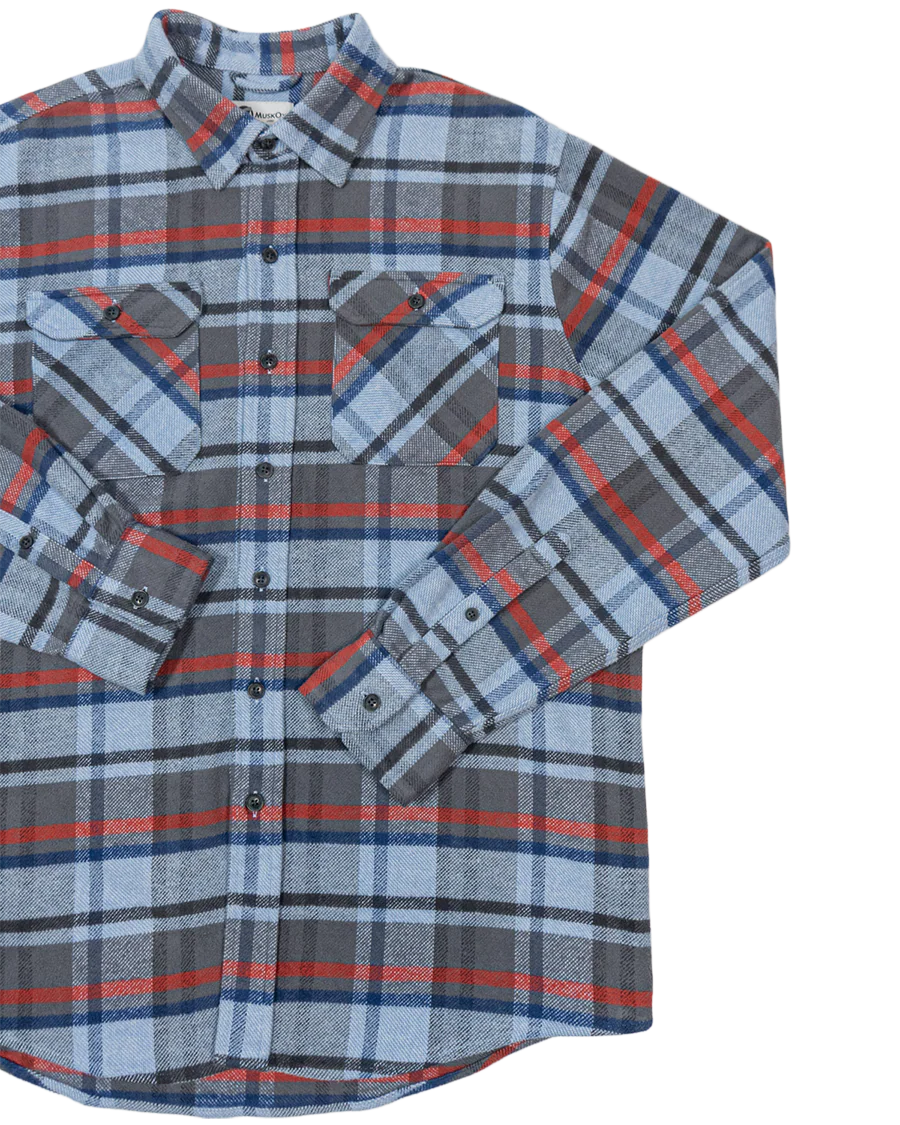 Grand Flannel, Dust Blue - Image 7