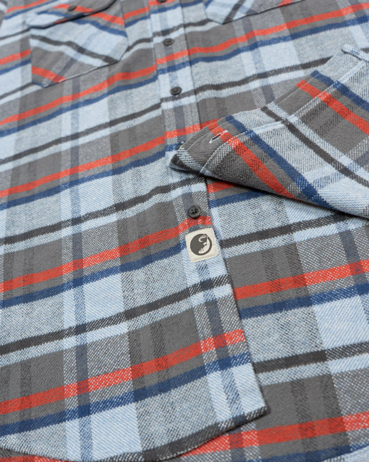 Grand Flannel, Dust Blue - Image 9