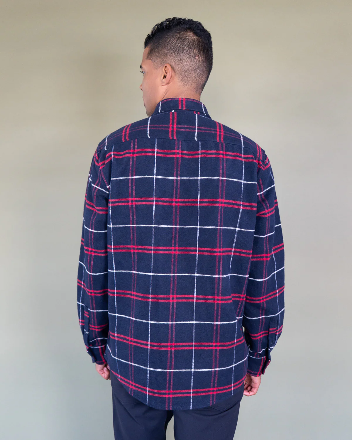 Grand Flannel, Marine Plaid - Image 10