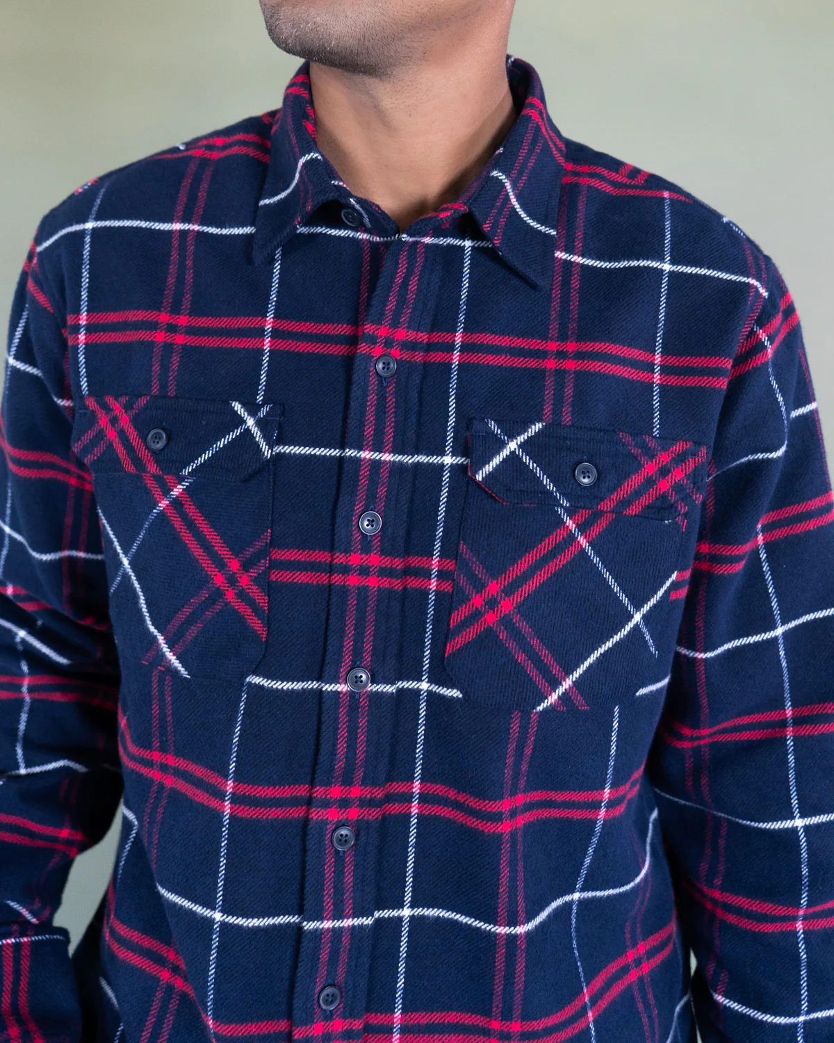 Grand Flannel, Marine Plaid - Image 11