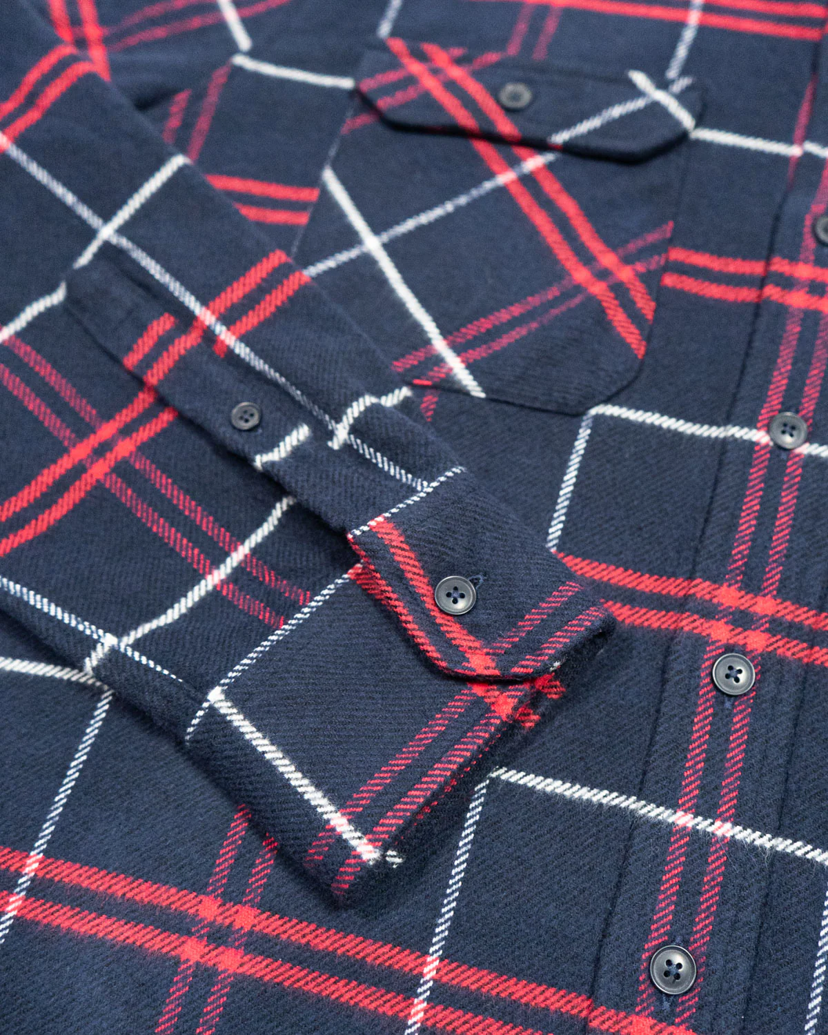 Grand Flannel, Marine Plaid - Image 4