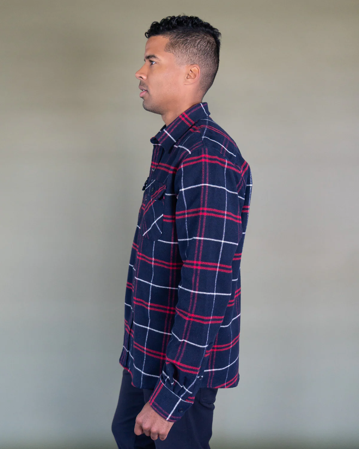 Grand Flannel, Marine Plaid - Image 9