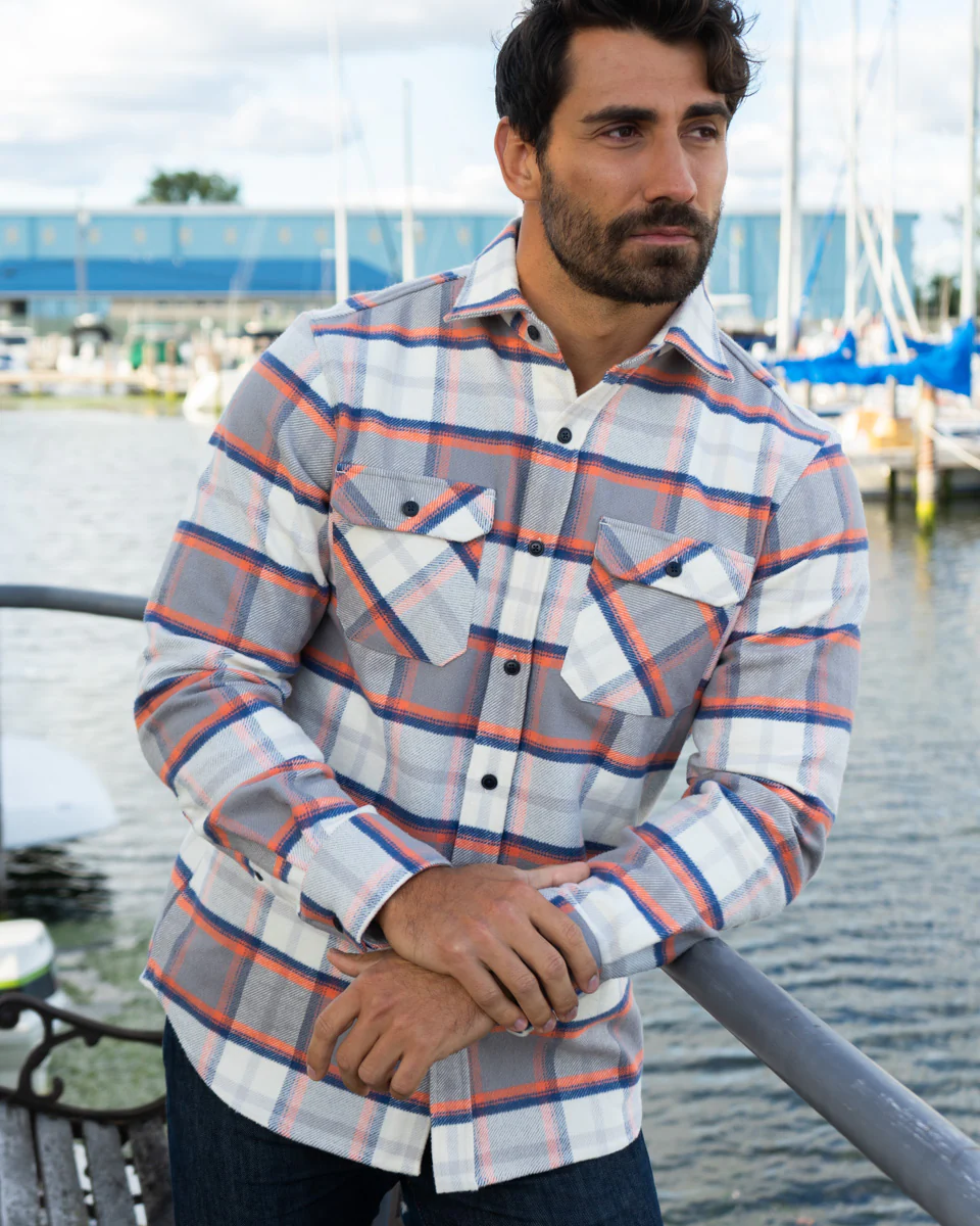 Grand Flannel, Plaid Salmon - Image 17