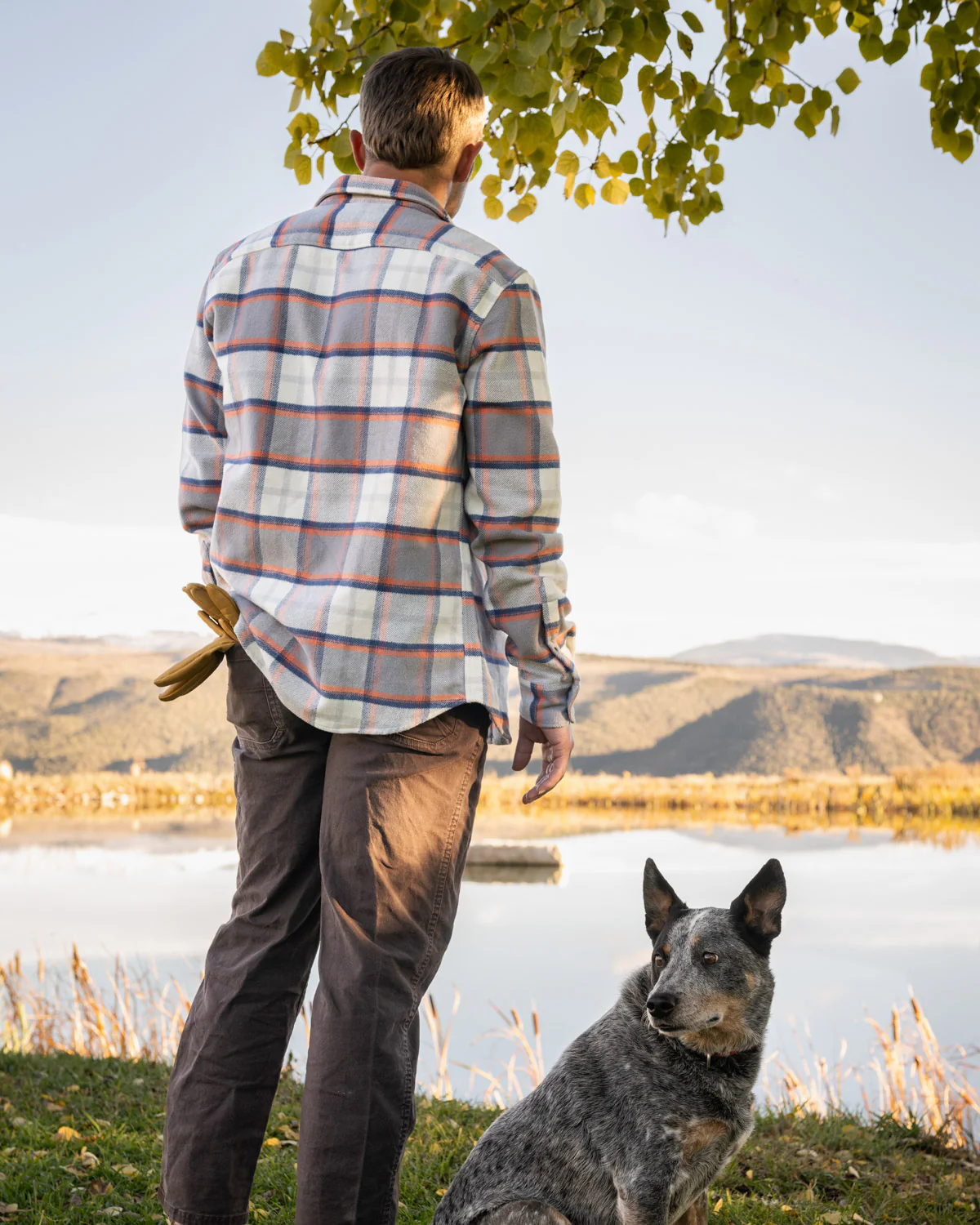 Grand Flannel, Plaid Salmon - Image 3