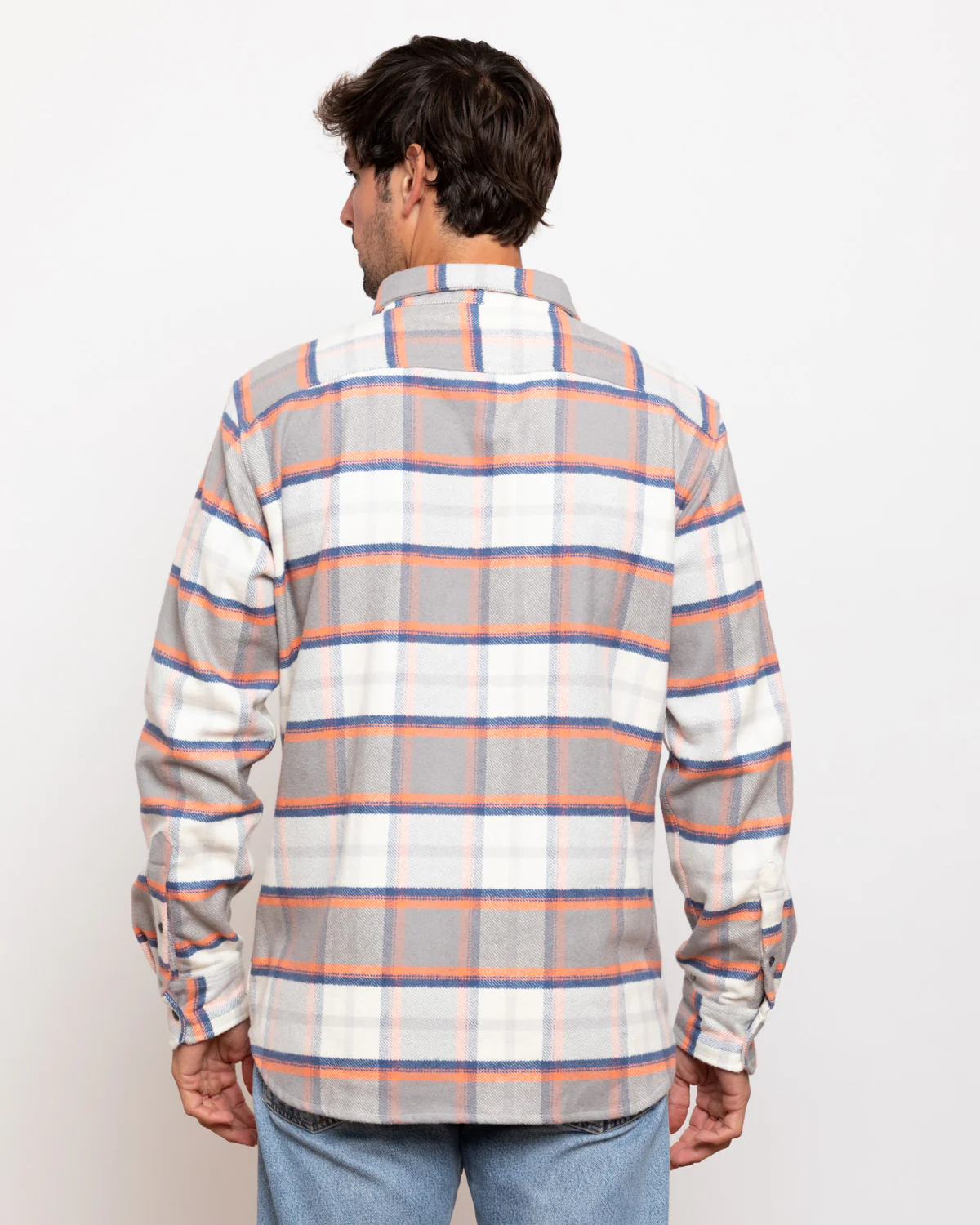Grand Flannel, Plaid Salmon - Image 9