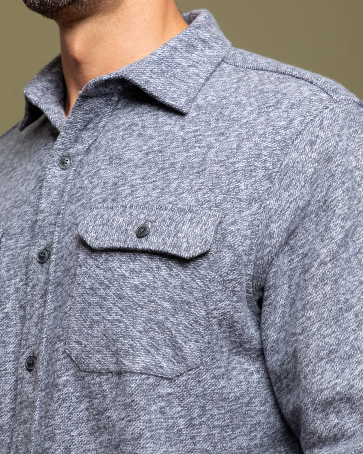 Grand Flannel, Steel Grey - Image 10
