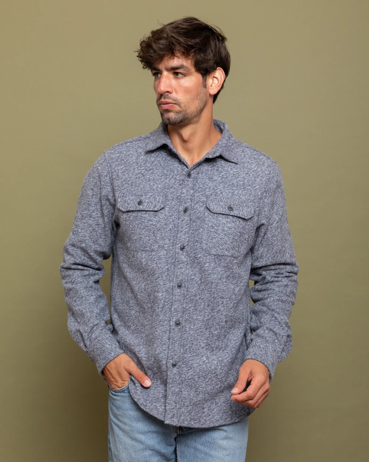 Grand Flannel, Steel Grey - Image 11