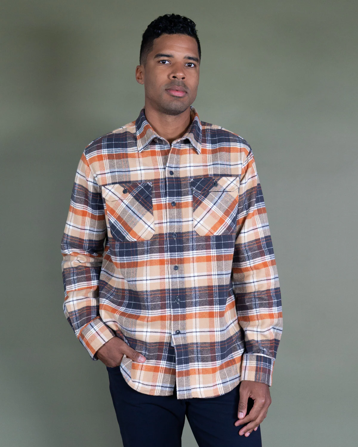 Grand Flannel, Tan - Image 11