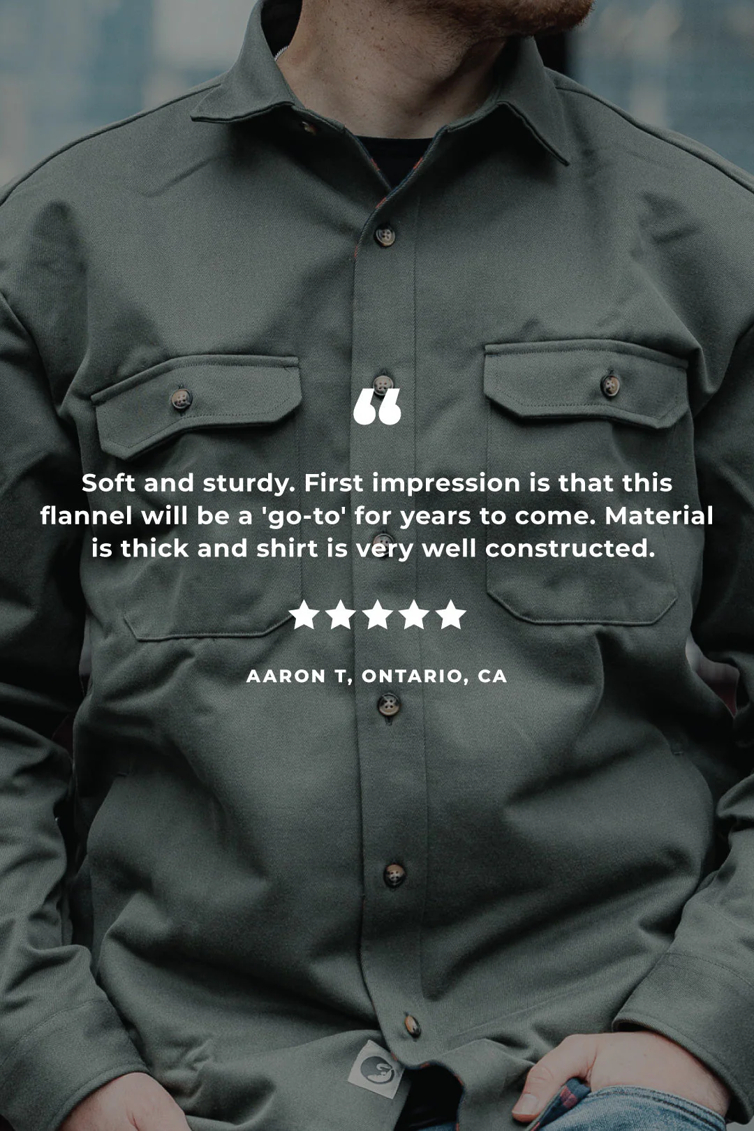 Lined Yukon Flannel Shirt Jacket, Olive - Image 12
