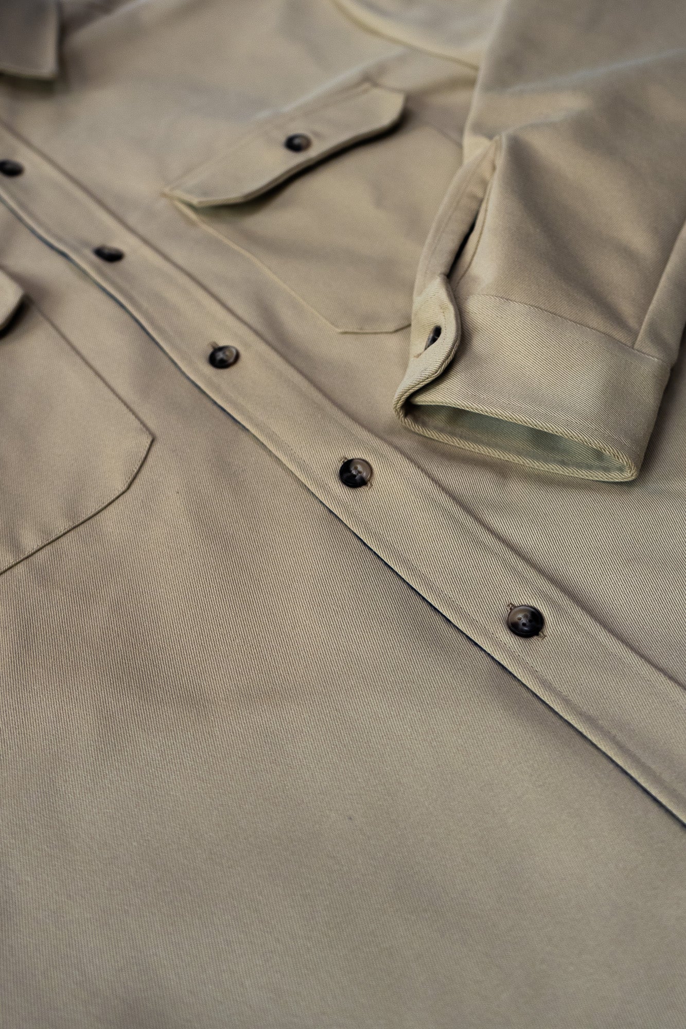 Lined Yukon Flannel Shirt Jacket, Tan - Image 13
