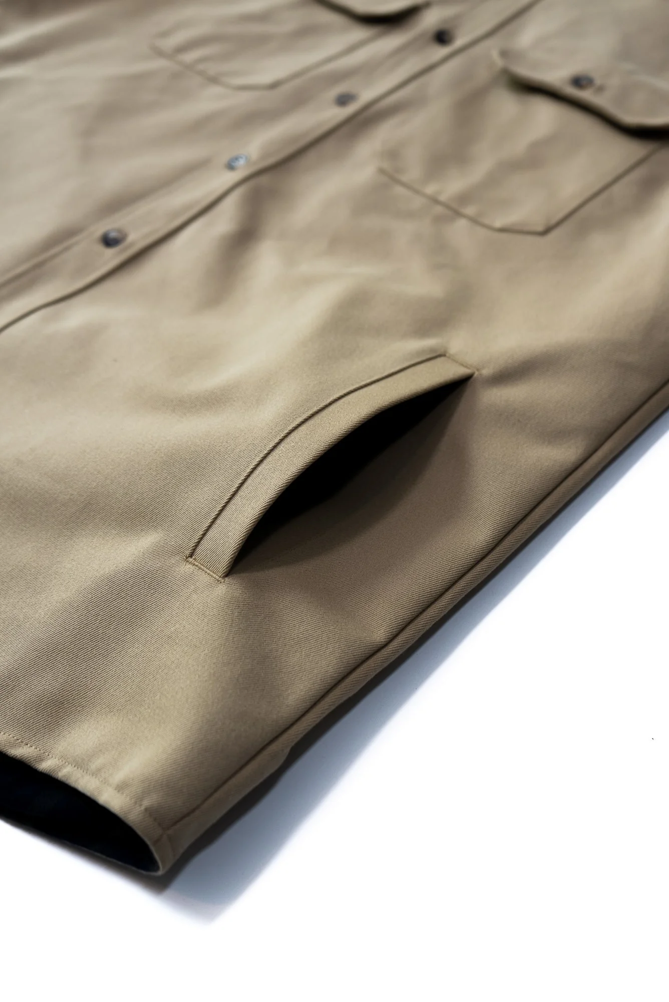 Lined Yukon Flannel Shirt Jacket, Tan - Image 14