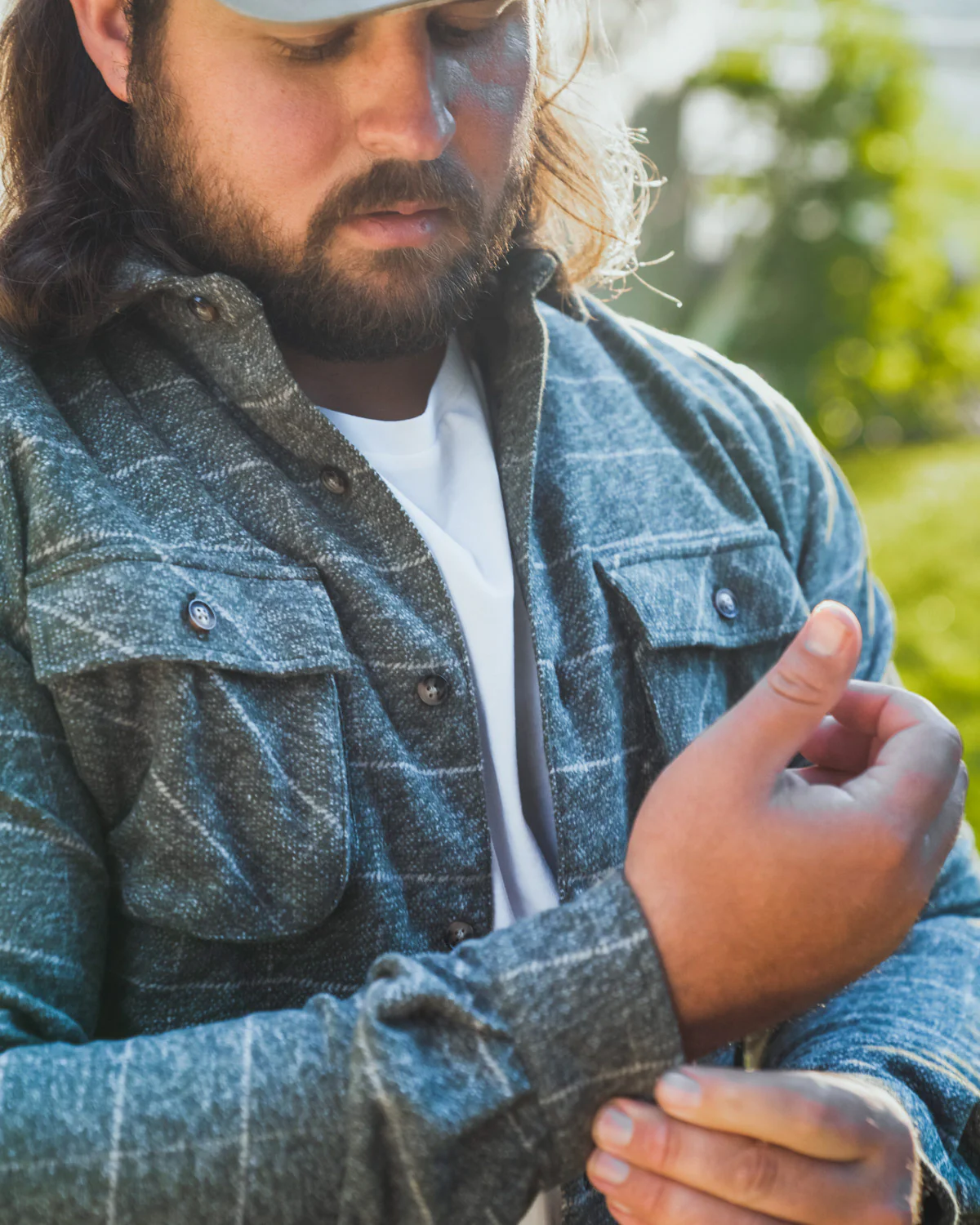 Relaxed Flannel, Moss - Image 7