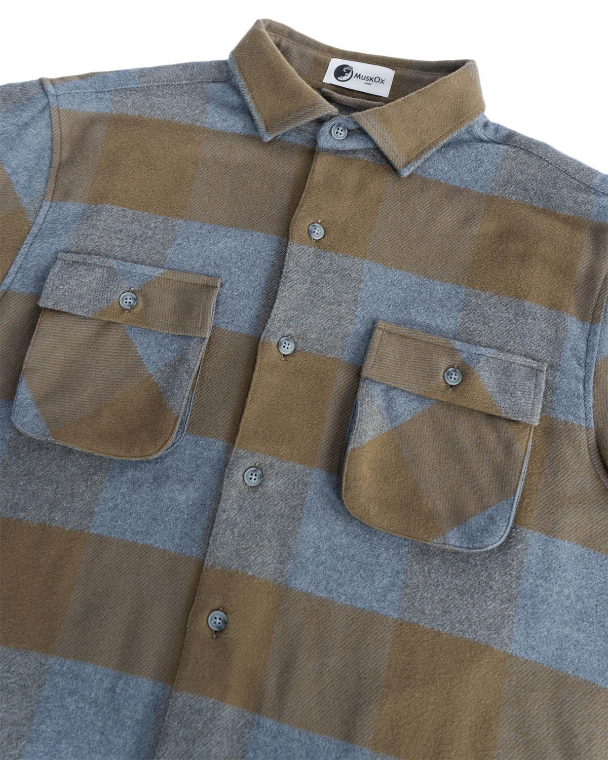 Relaxed Flannel, Caper Green - Image 10