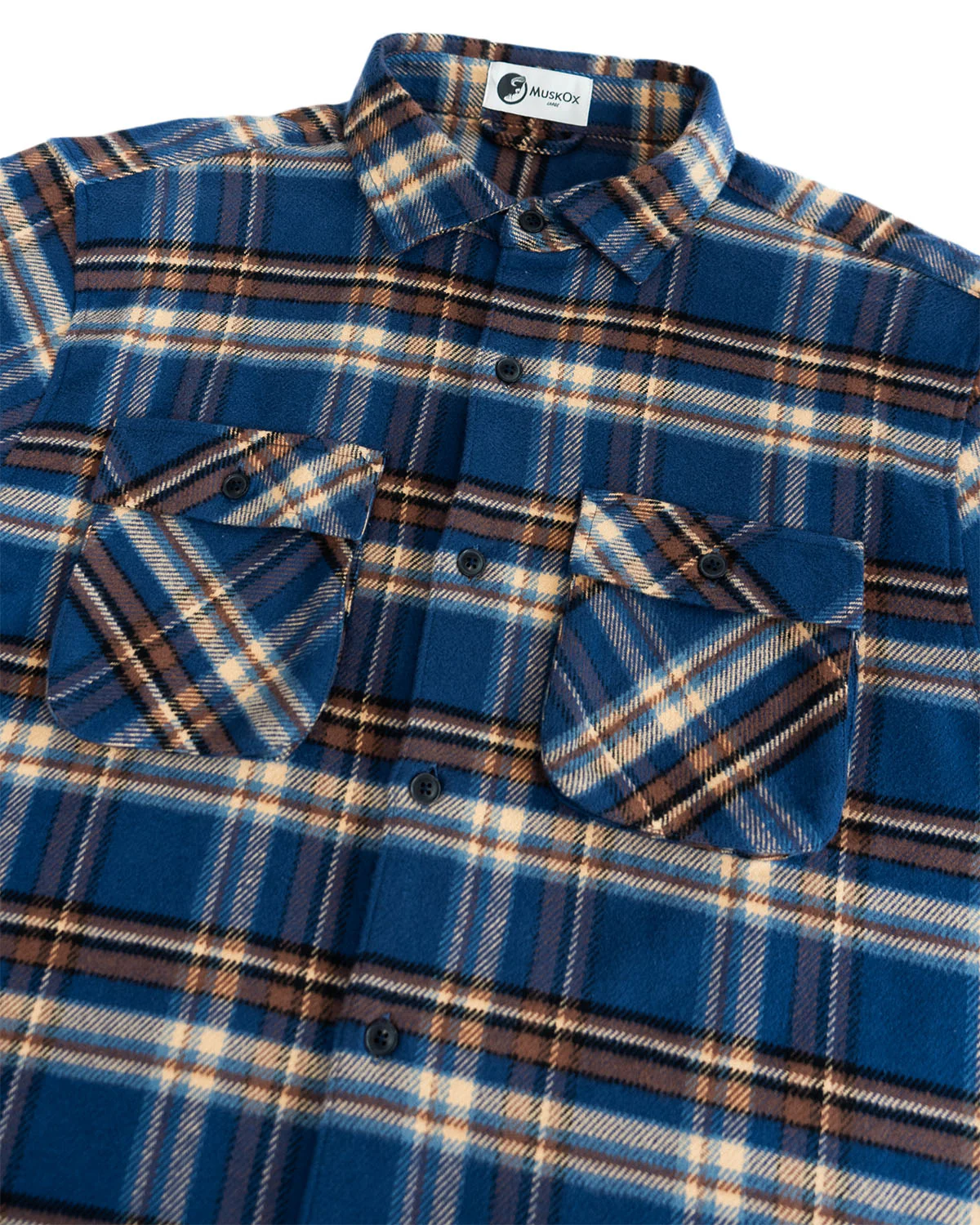 Relaxed Flannel, Pecan Plaid - Image 13
