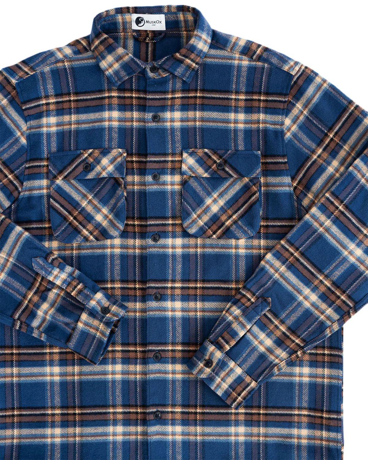 Relaxed Flannel, Pecan Plaid - Image 14