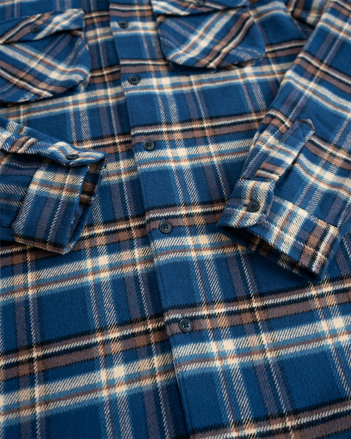 Relaxed Flannel, Pecan Plaid - Image 15