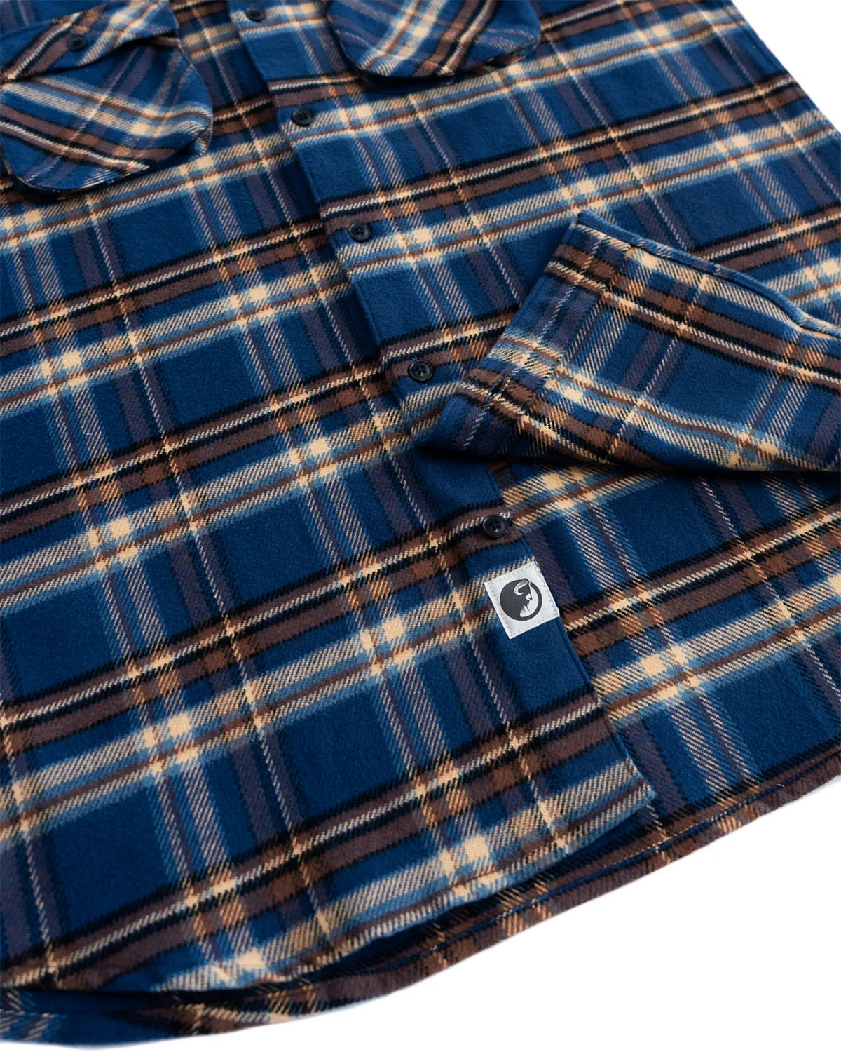 Relaxed Flannel, Pecan Plaid - Image 16