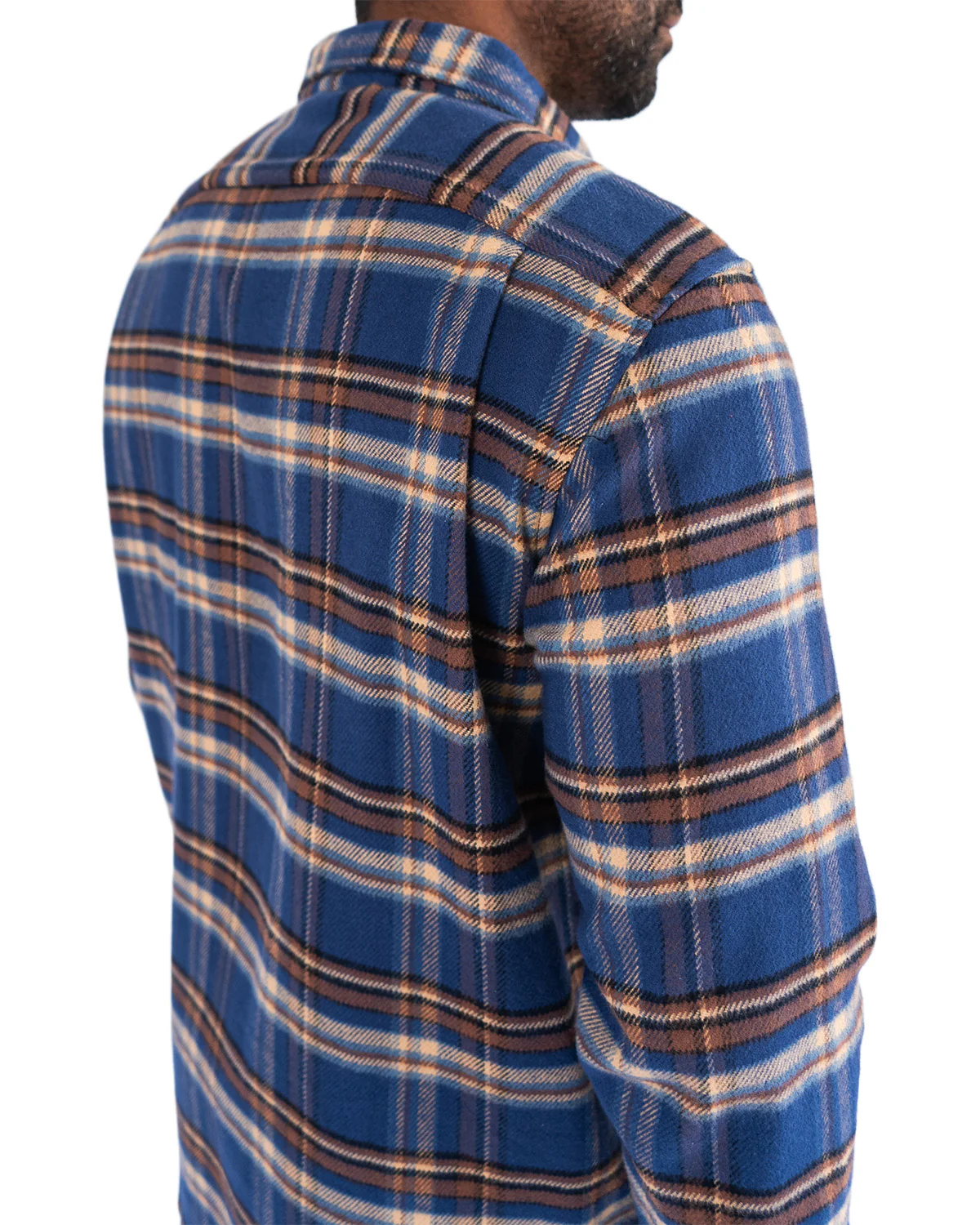 Relaxed Flannel, Pecan Plaid - Image 8
