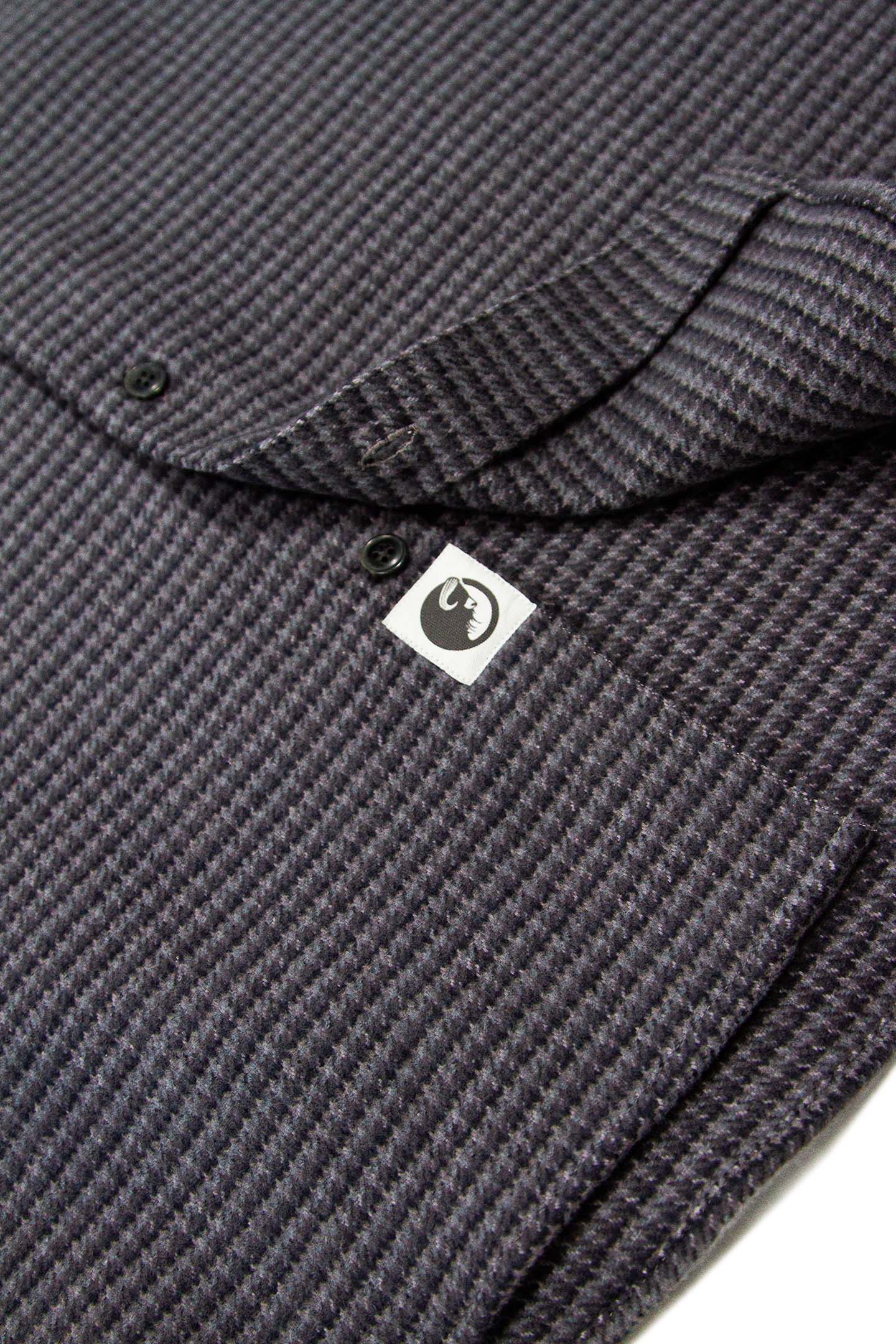 Relaxed Flannel, Charcoal - Image 16