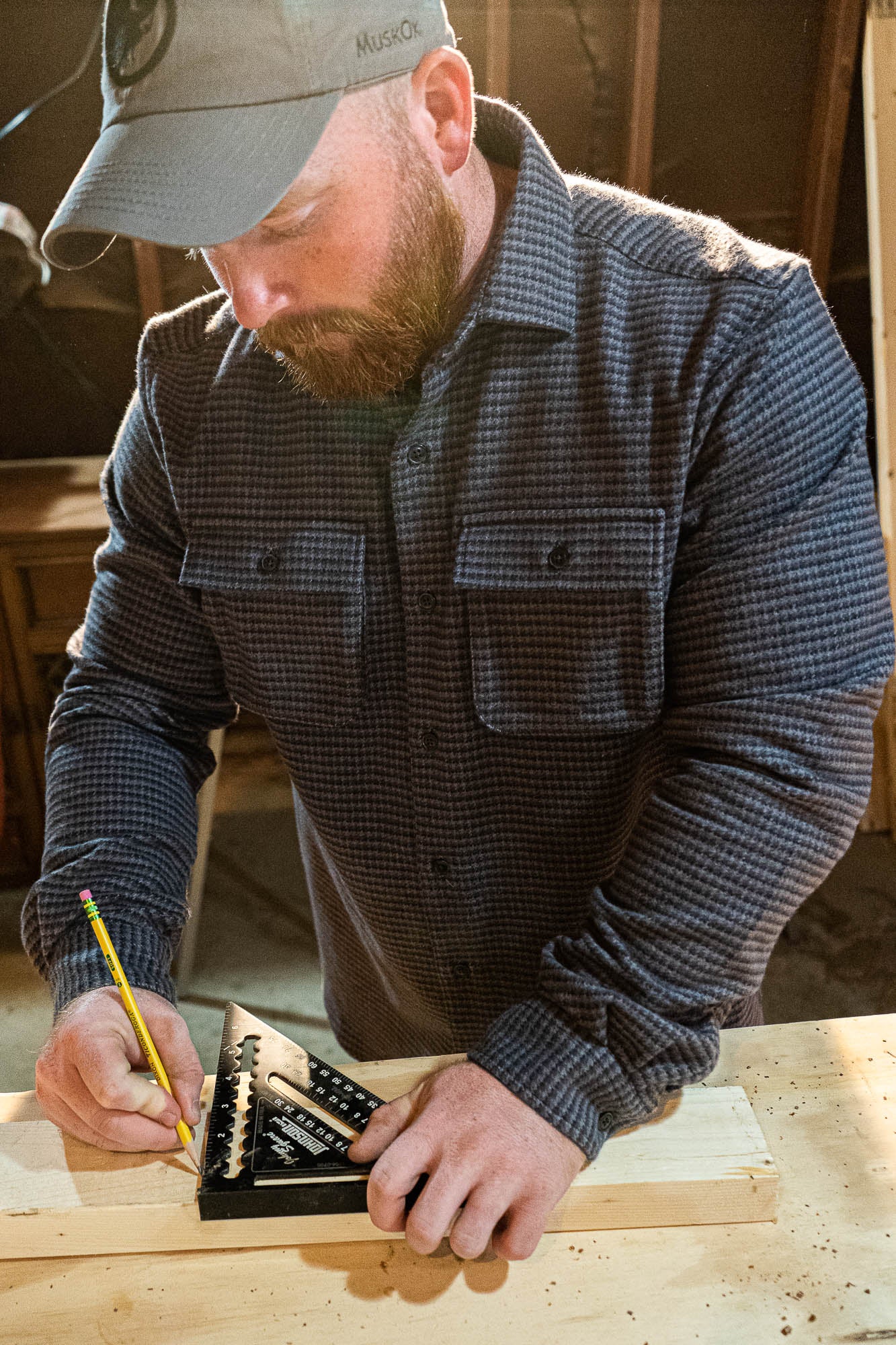 Relaxed Flannel, Charcoal - Image 17